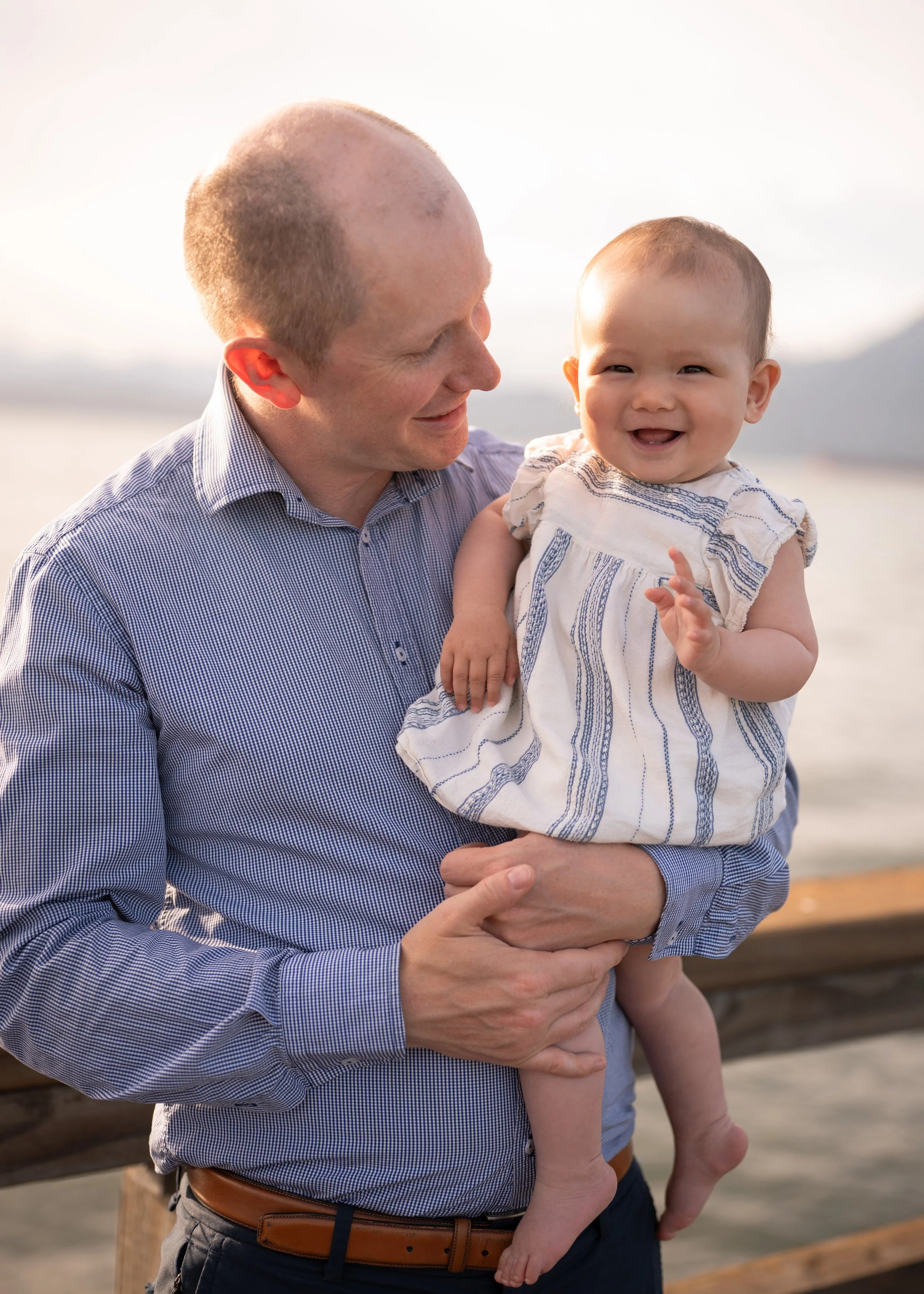 Dad and 9-Month-Old Baby