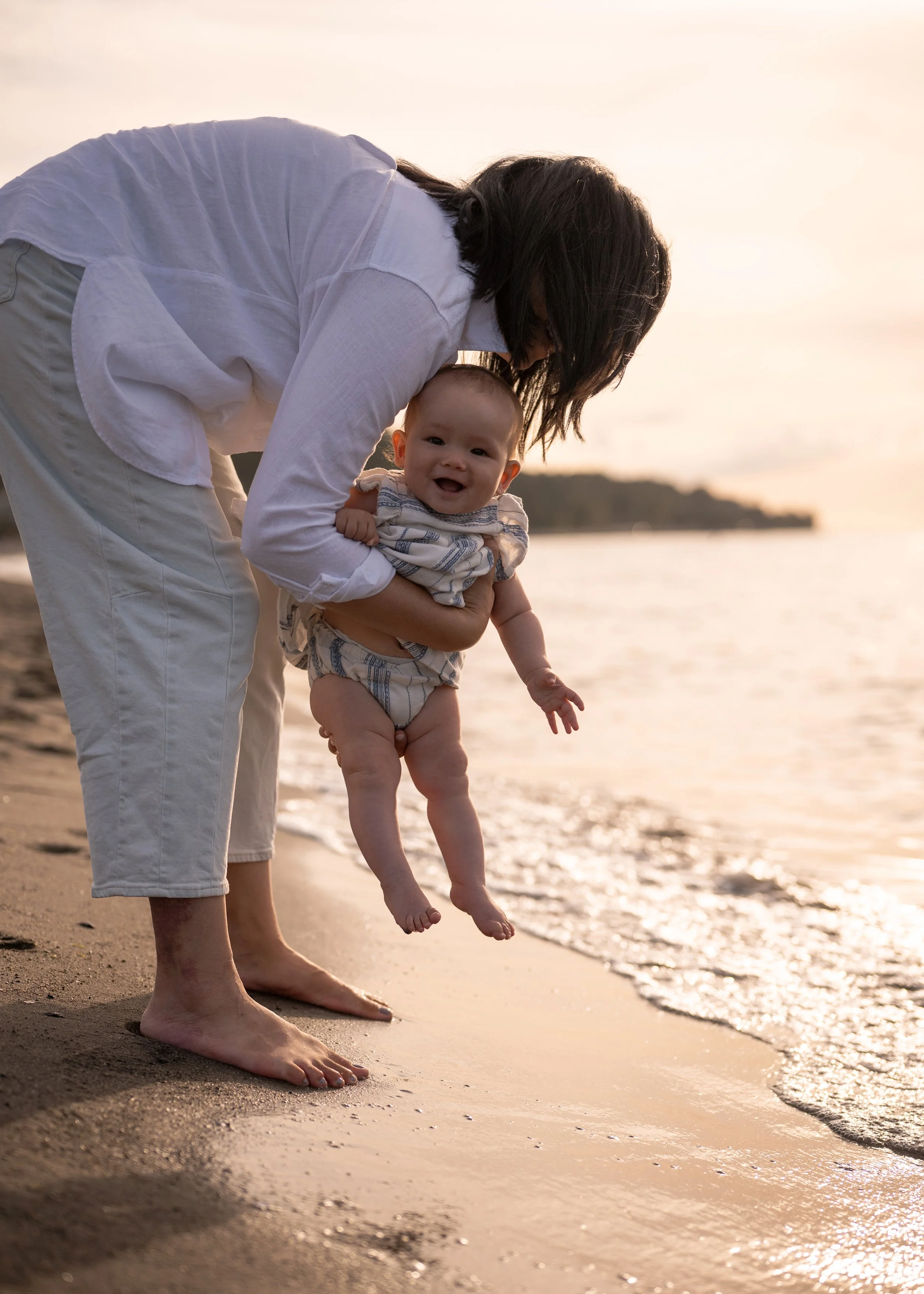 Milestone Baby Photography at Jericho Beach