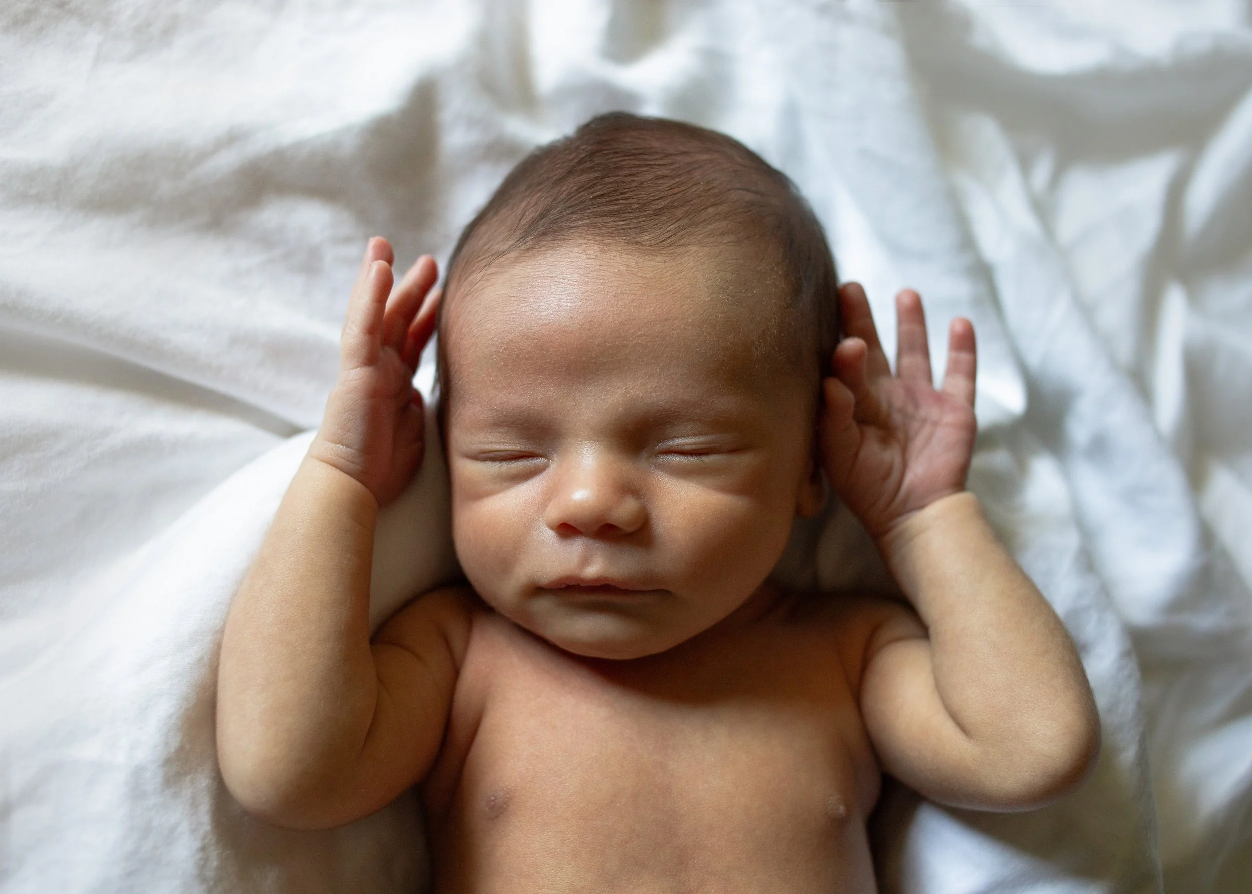 Vancouver Newborn Session At Home