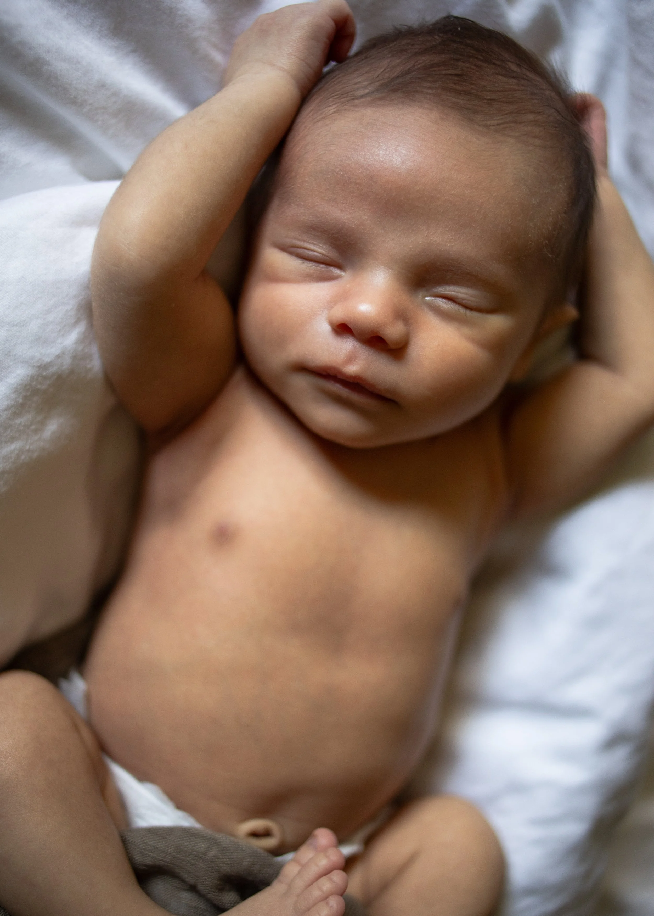 Simple and Pure Newborn Photography