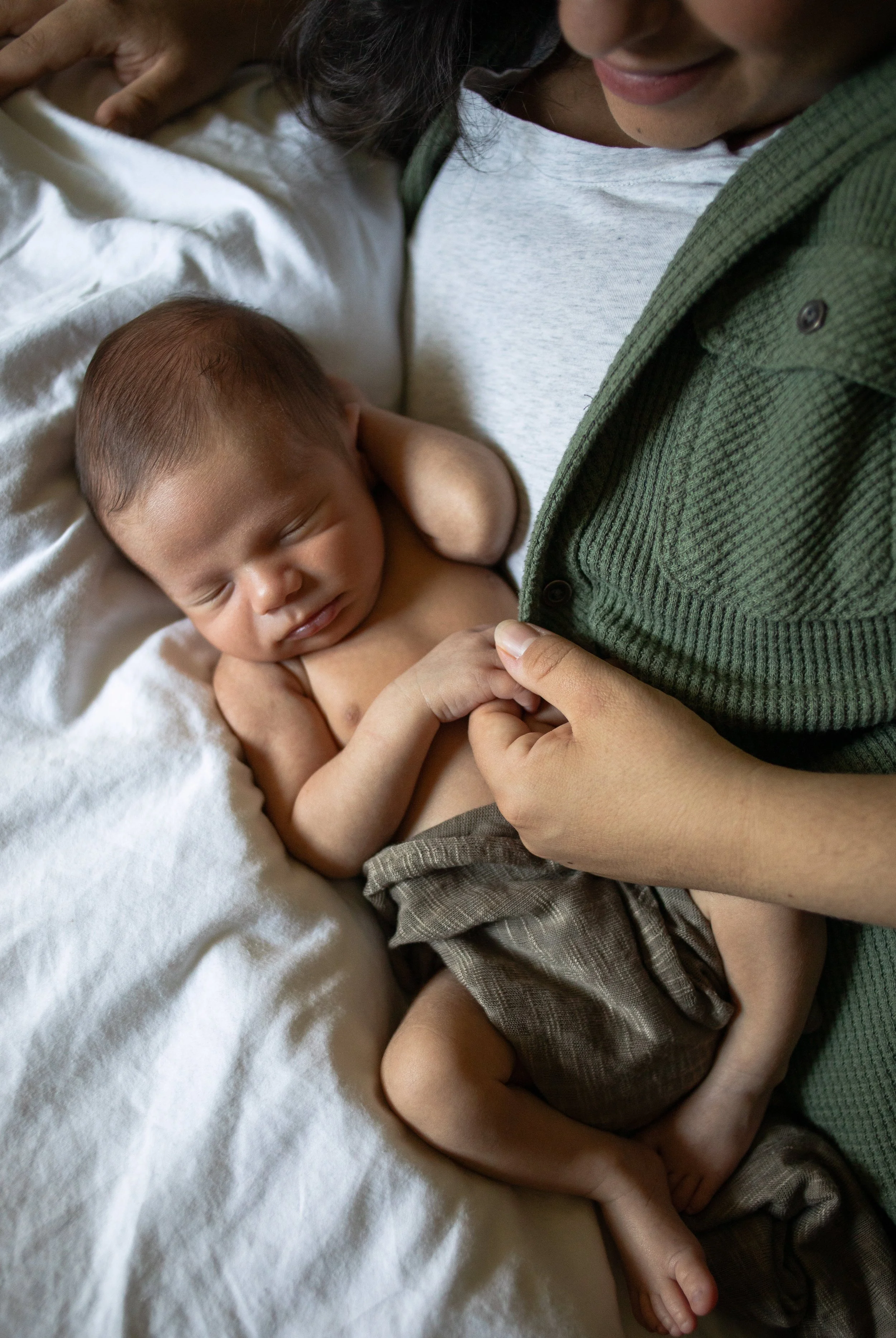 Lifestyle Newborn Photography Natural