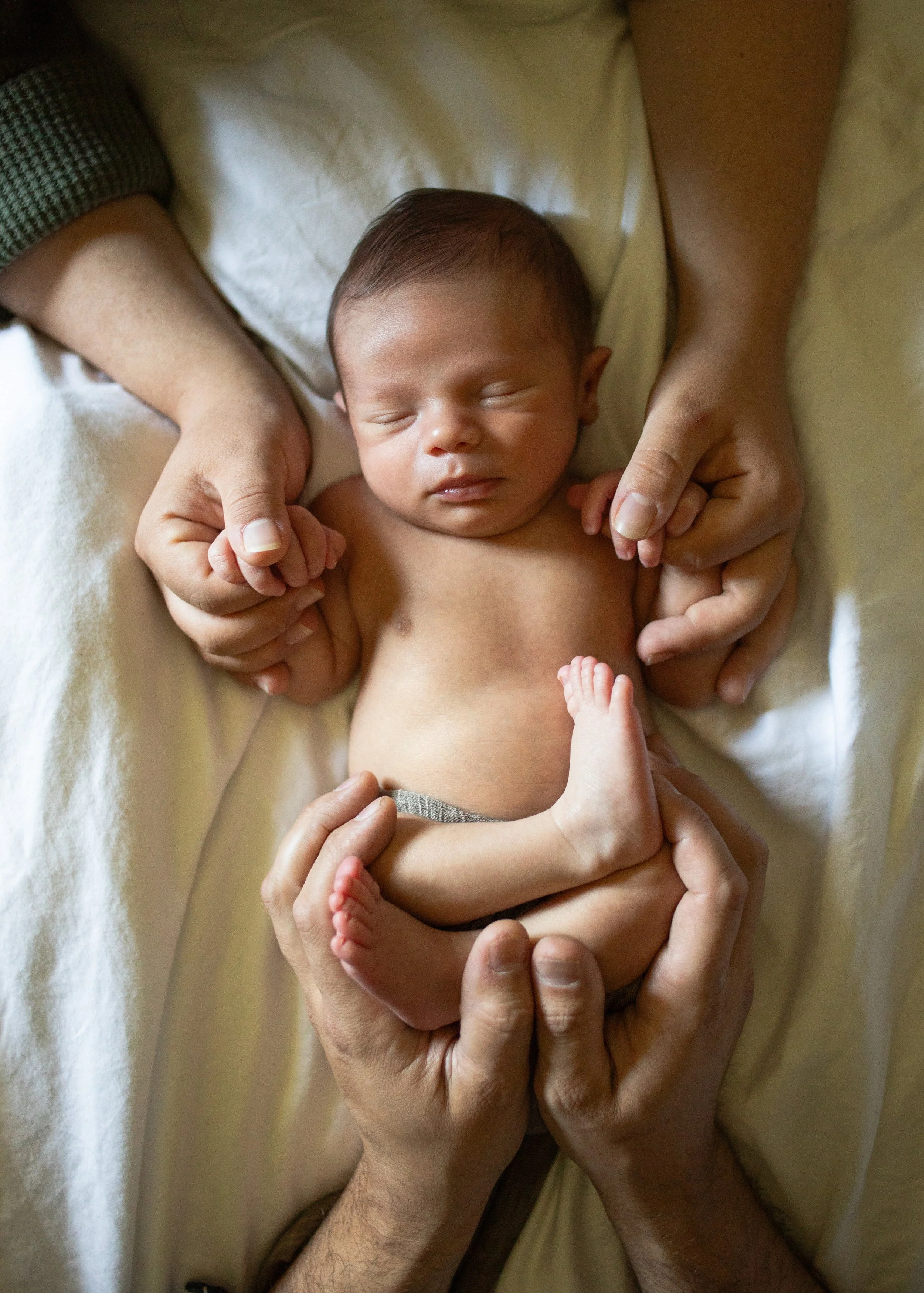 Simply Posed Newborn Photography