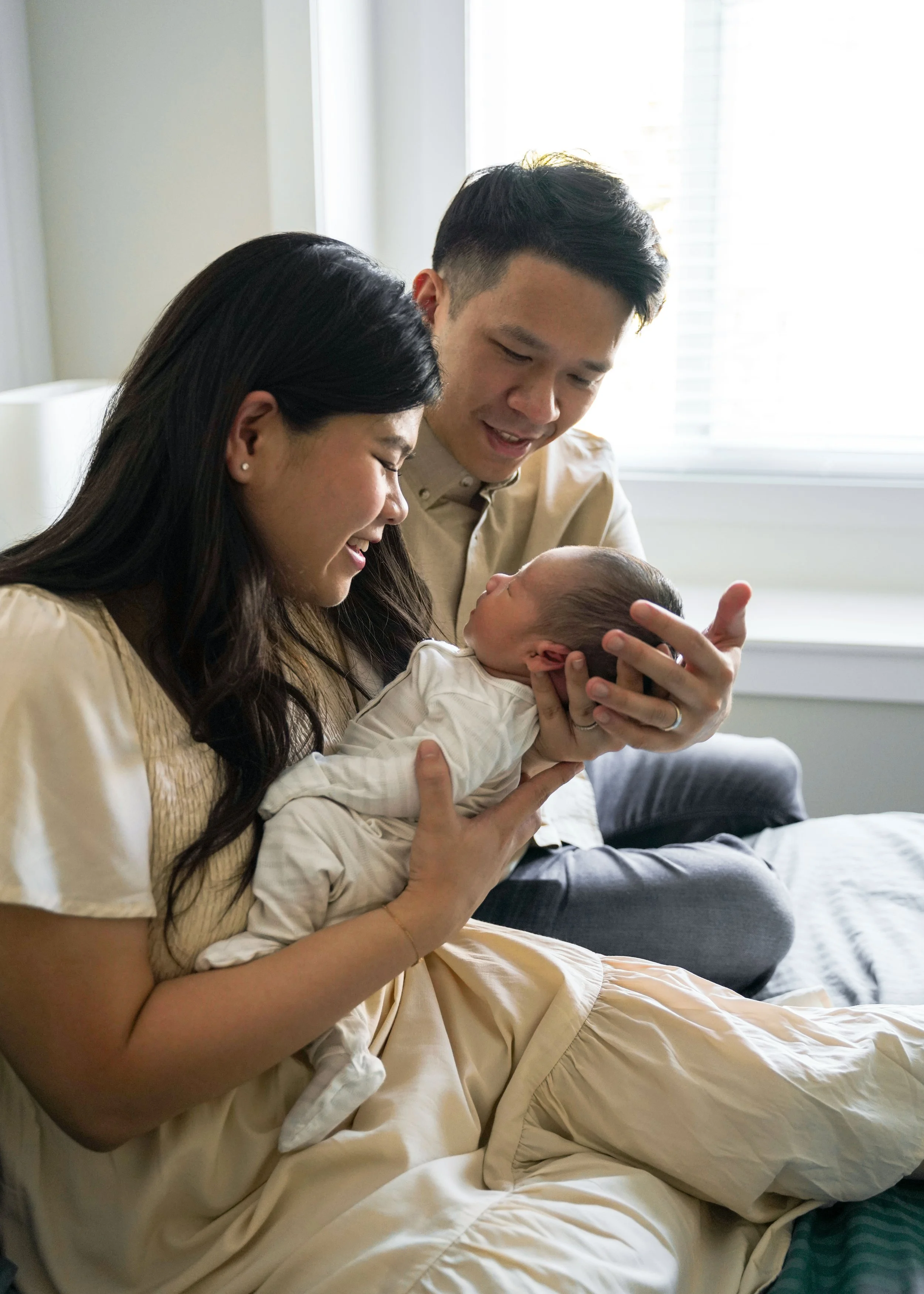 New Baby with Parents