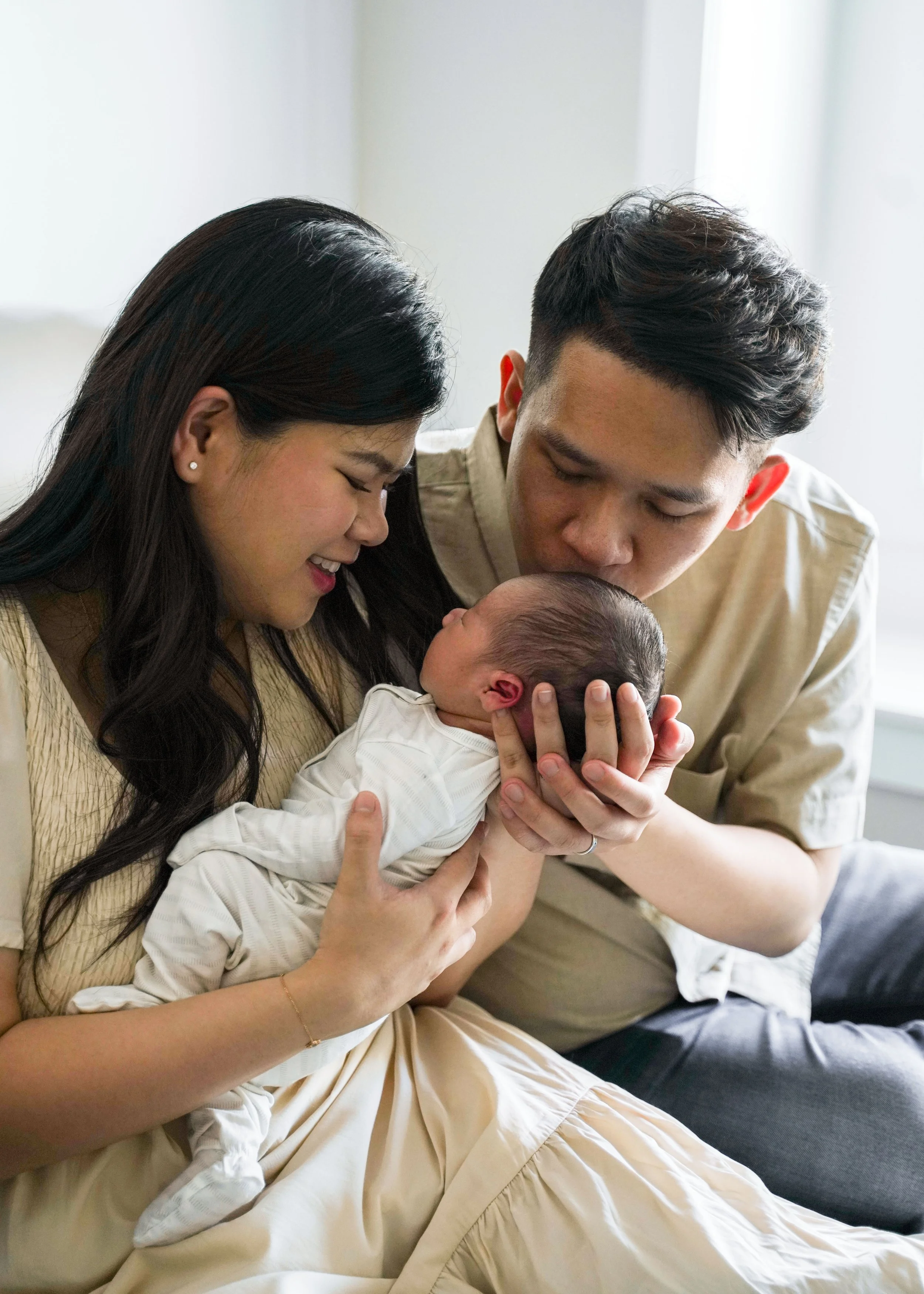 In-Home Newborn Photoshoot Vancouver