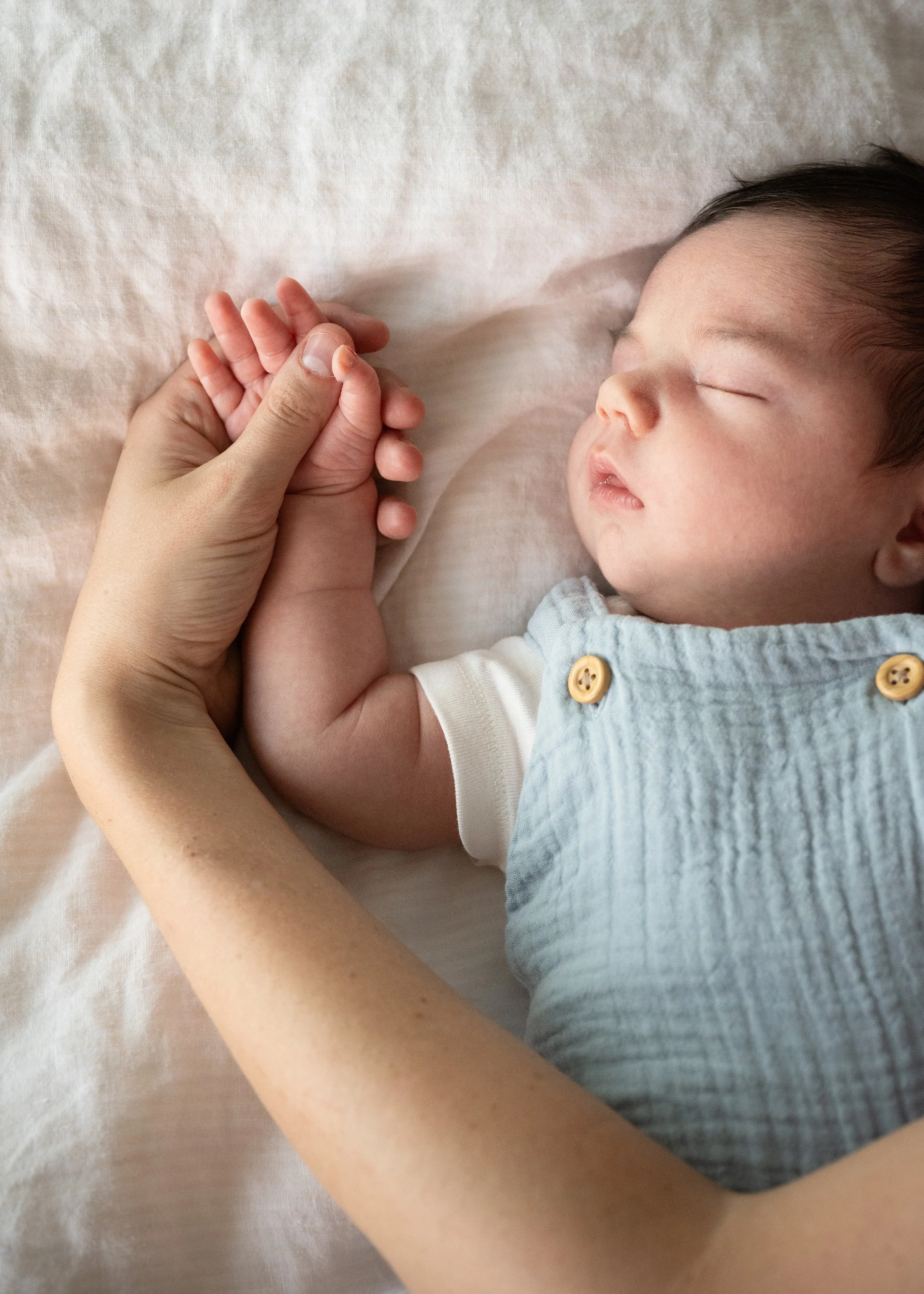 Peaceful Newborn Photo
