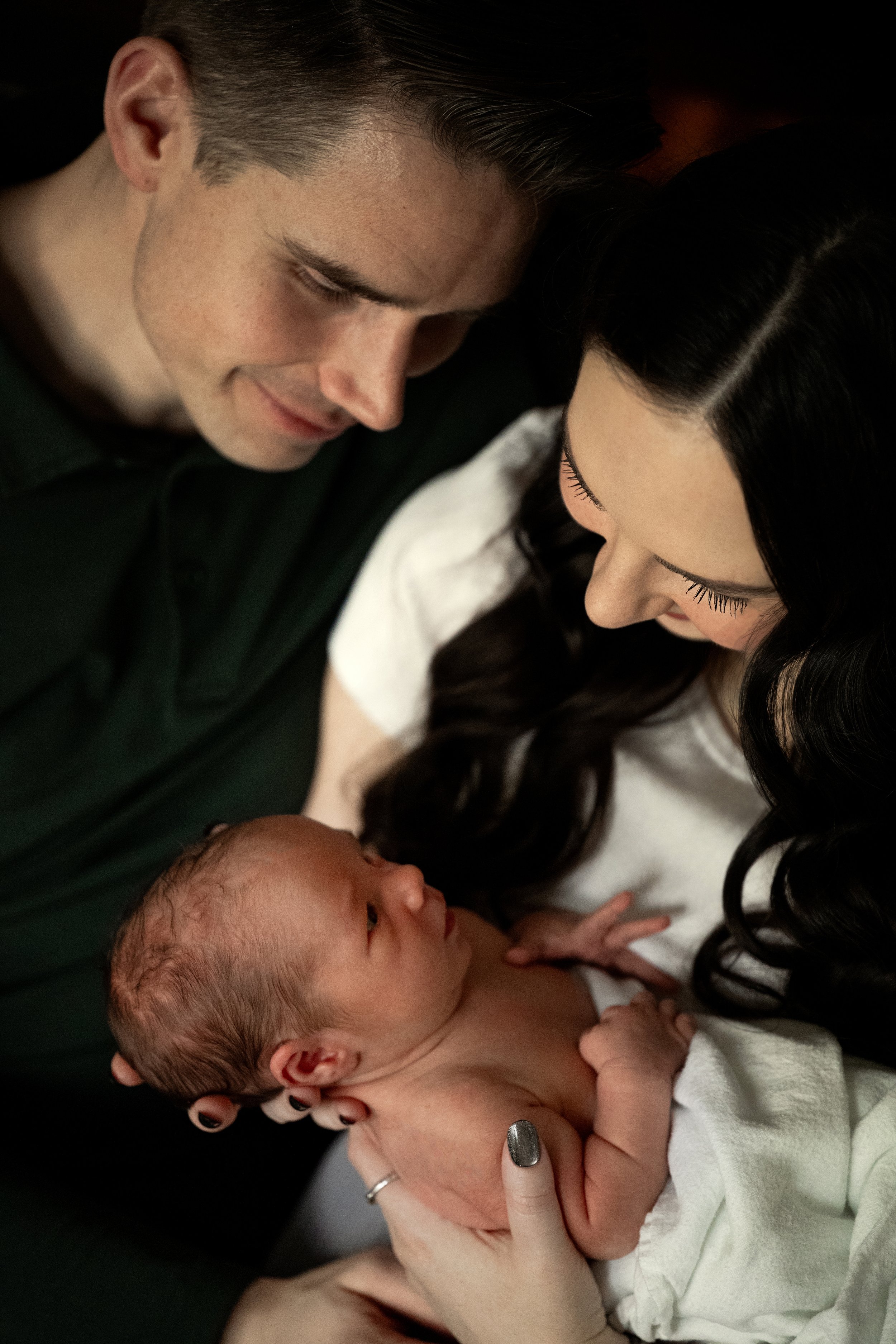 Natural Newborn and Parent Photography