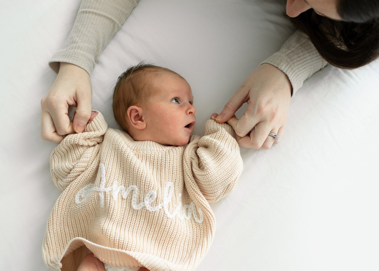 We love when our clients want to include a special item or piece of clothing to personalize their session. What a cute sweater with room to grow! 

-
#babyclothes #newbornphotographyinvancouver #vancouvermom #vancouvernewborn