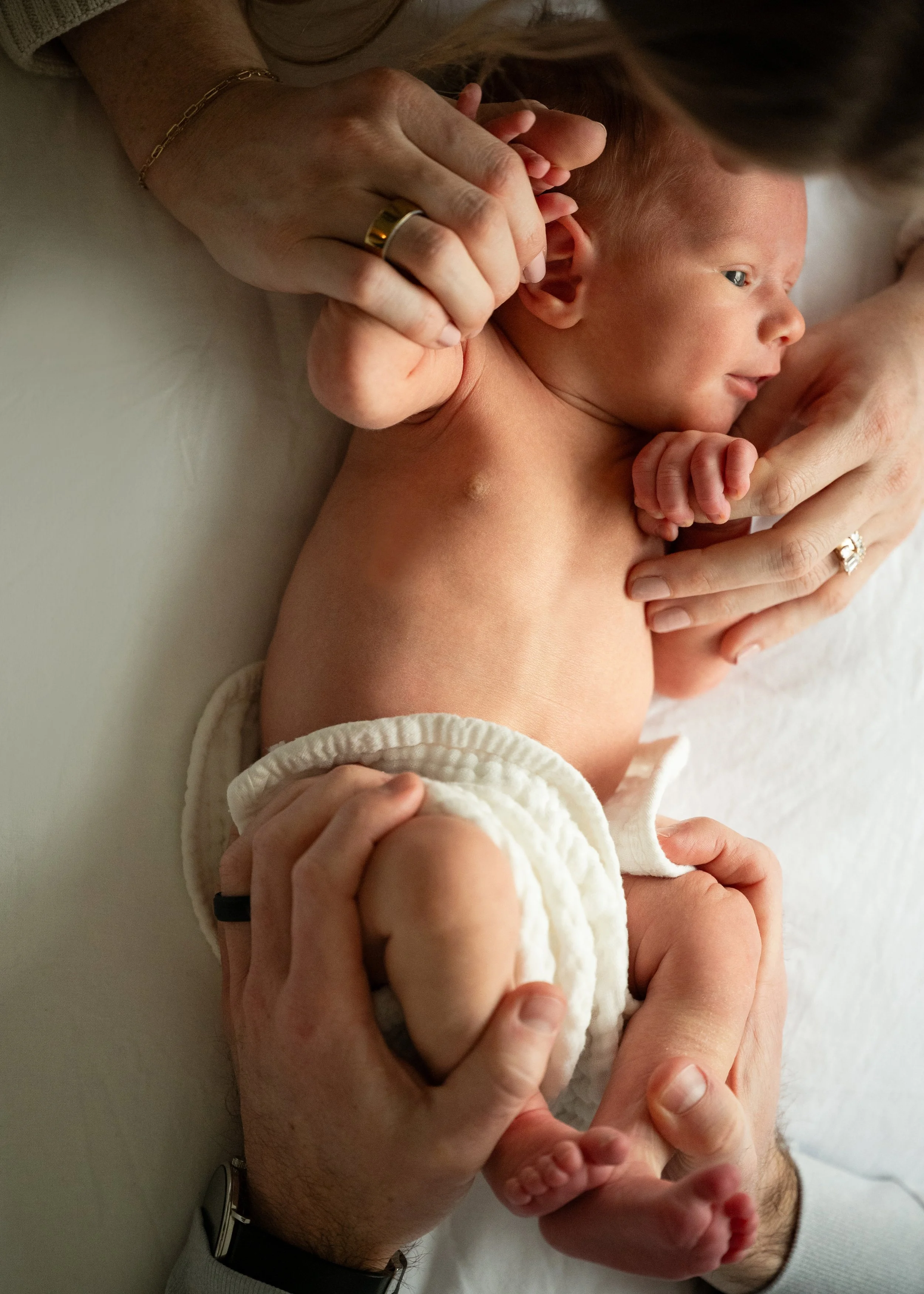 Candid Newborn Photography