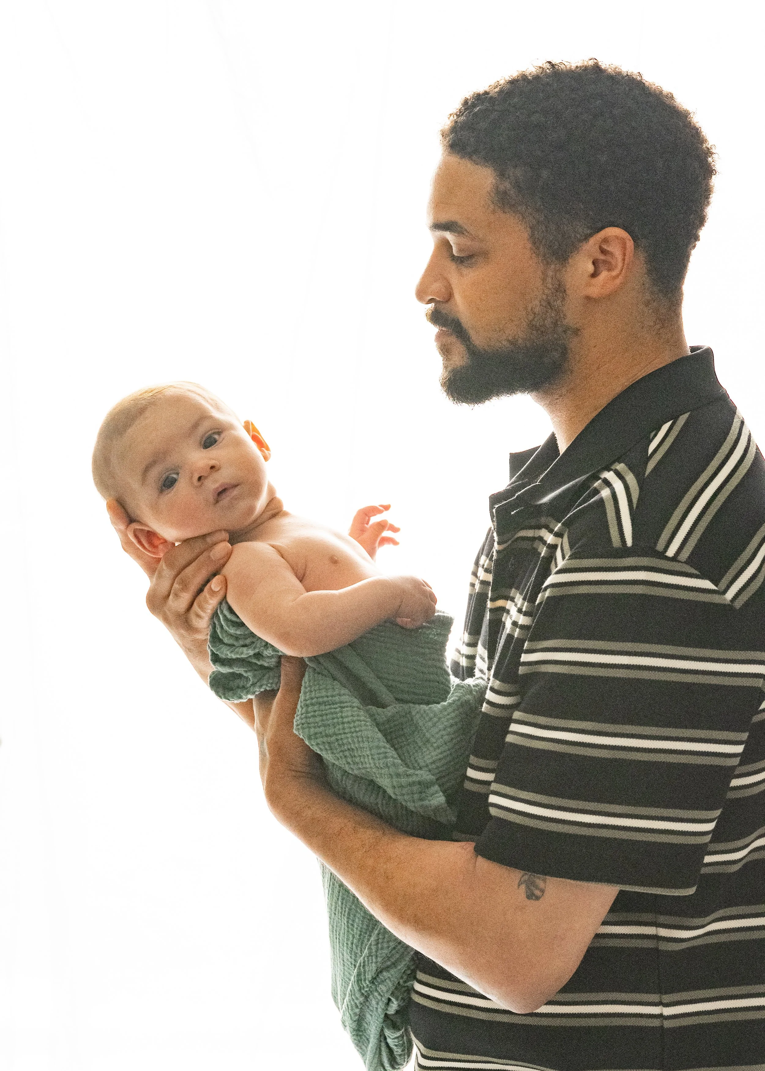 Newborn and Dad Portrait Vancouver
