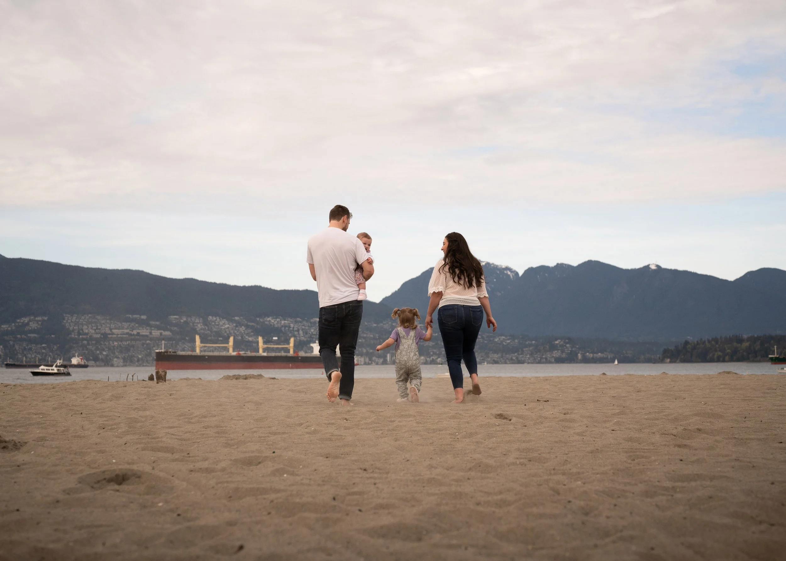 Jericho Beach Family Session