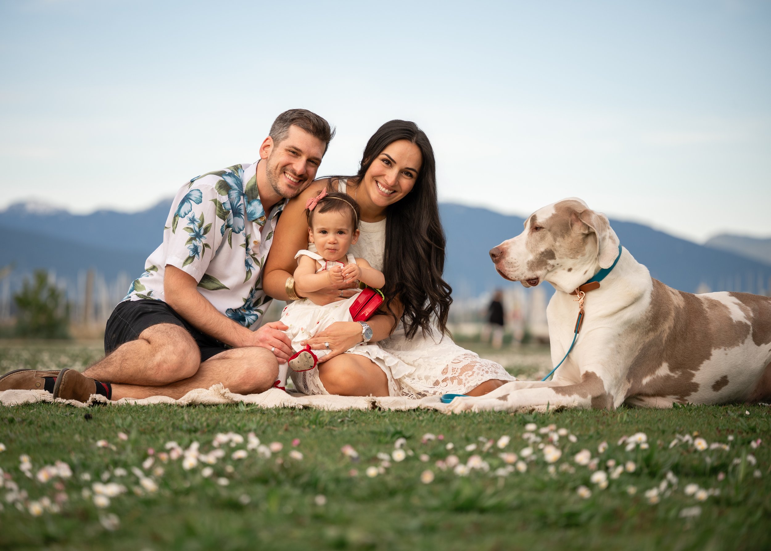 Jericho Beach Park Family Session With Dog | Tasha