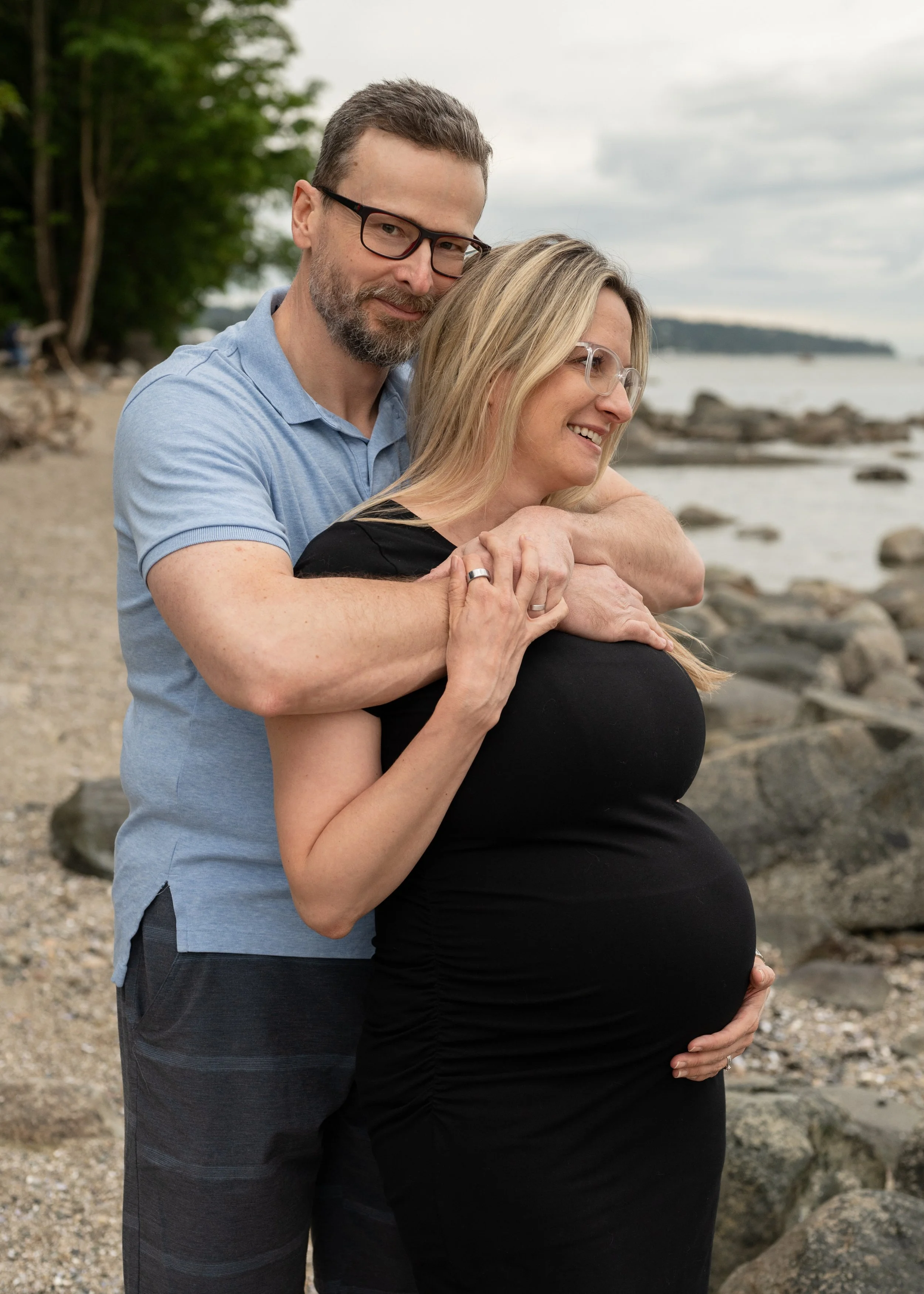 Maternity Session At The Beach