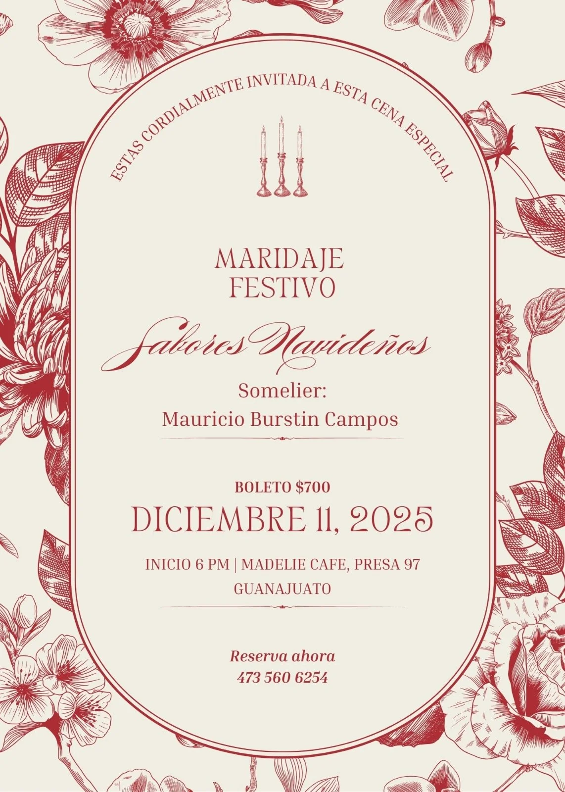 Maridaje Festivo: Sabores navideños
