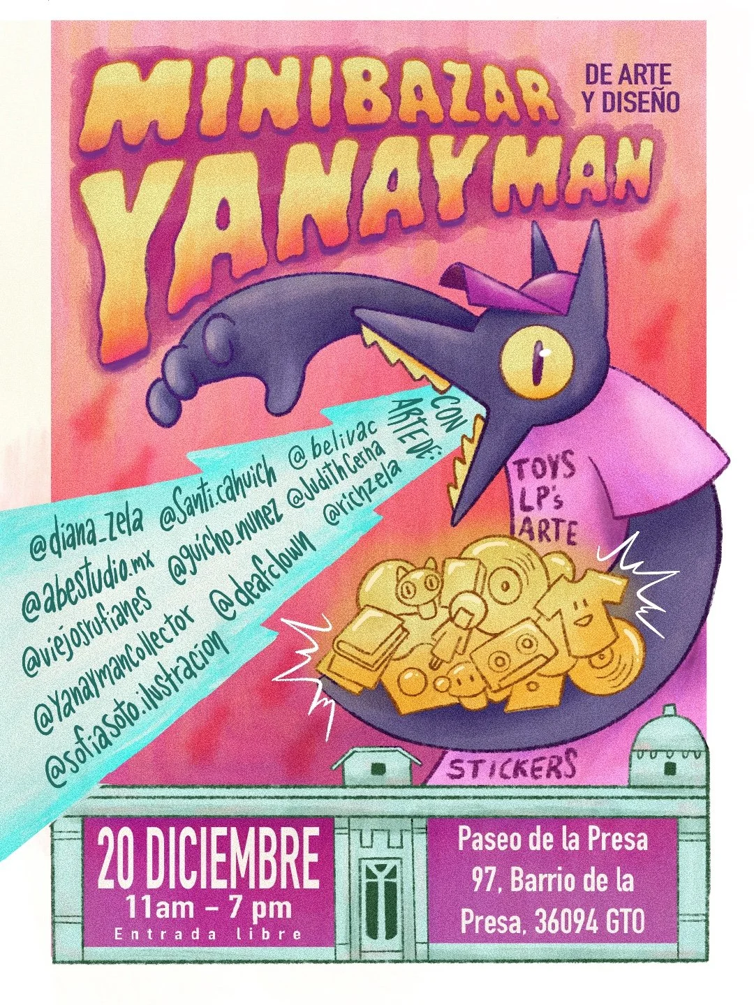 Yanaiman: Mini Bazaar de arte y diseño