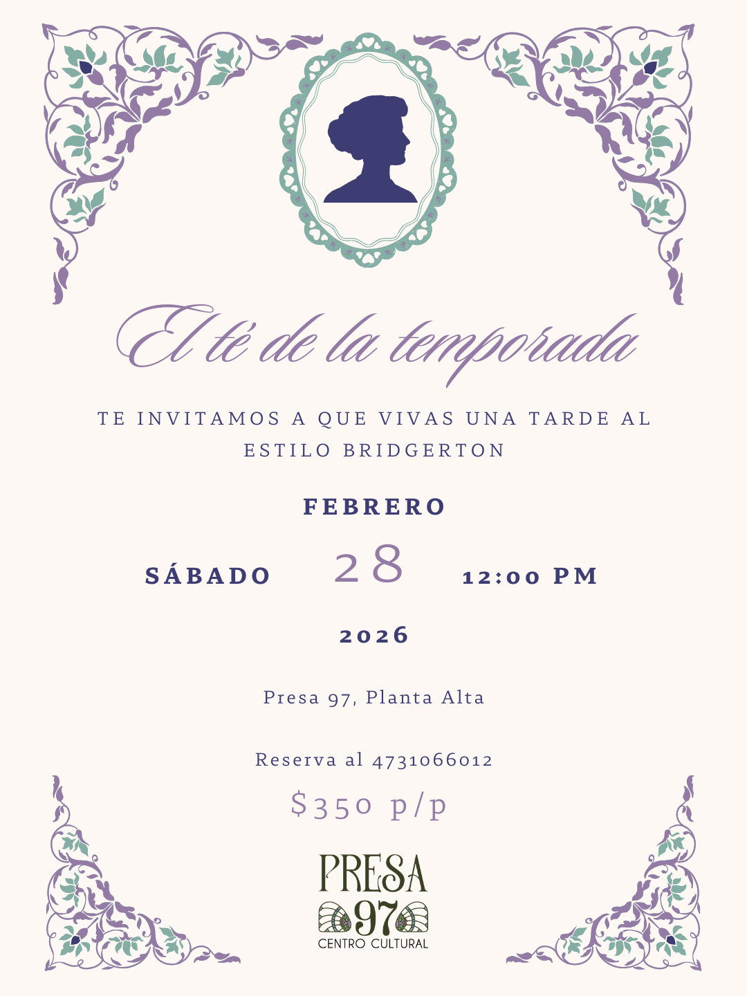 El té de la temporada: Bridgertone