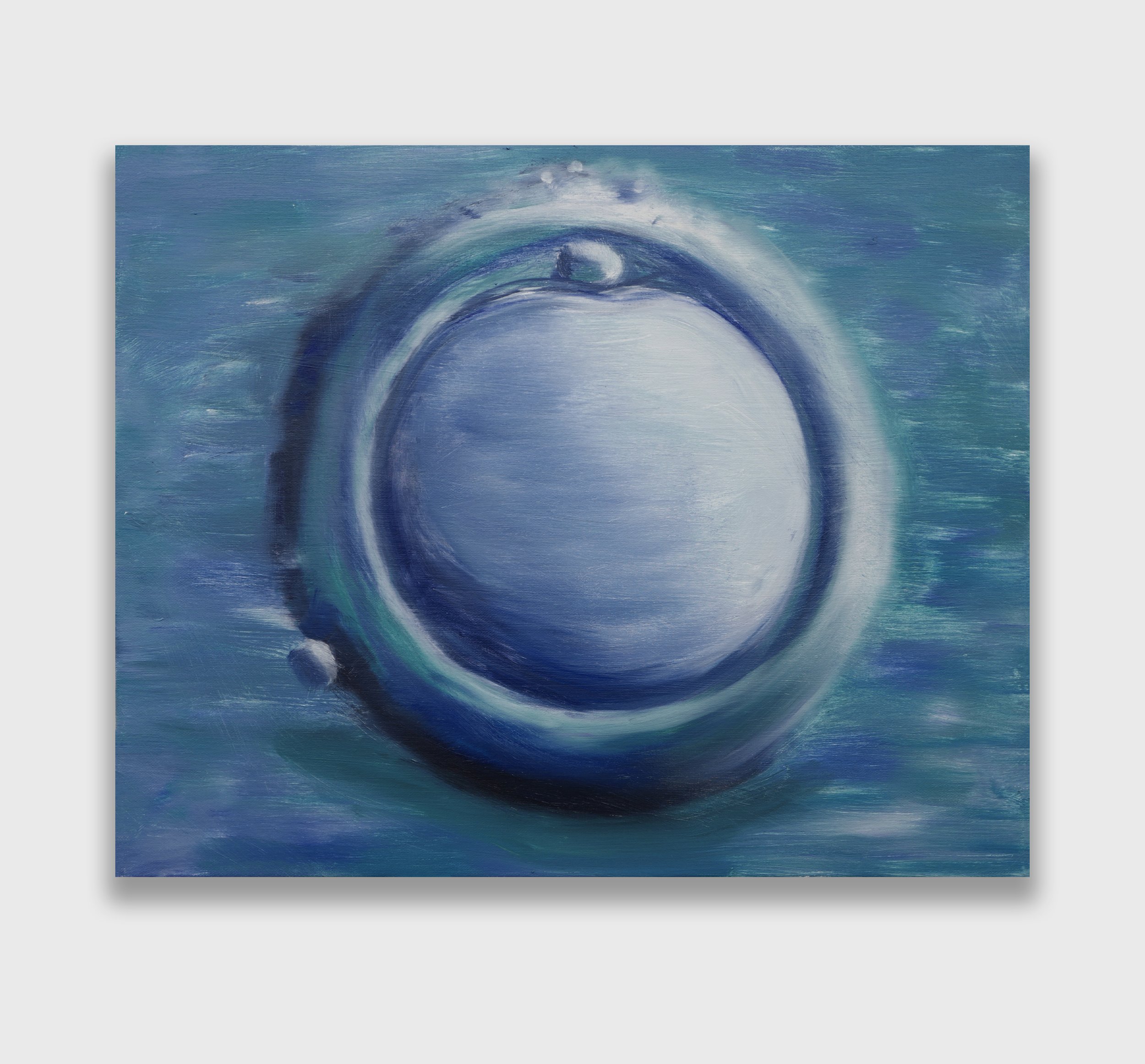   Zygote,  2021  Oil on linen  16 x 20 inches / 40.6 x 50.8 cm 