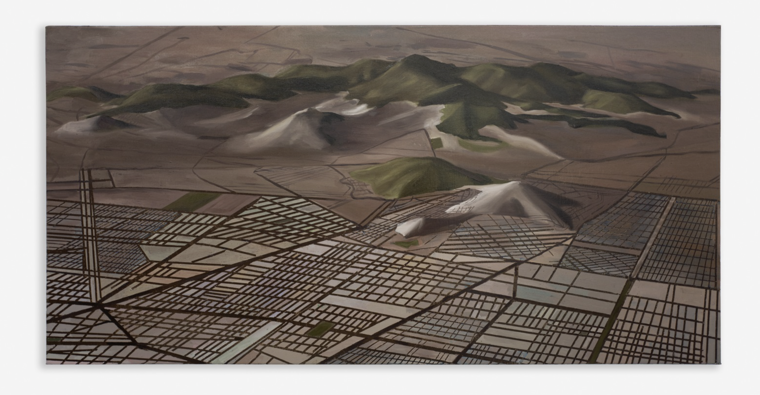   Landscape,  2021  Oil on linen  20 x 40 inches / 50.8 x 101.6 cm 