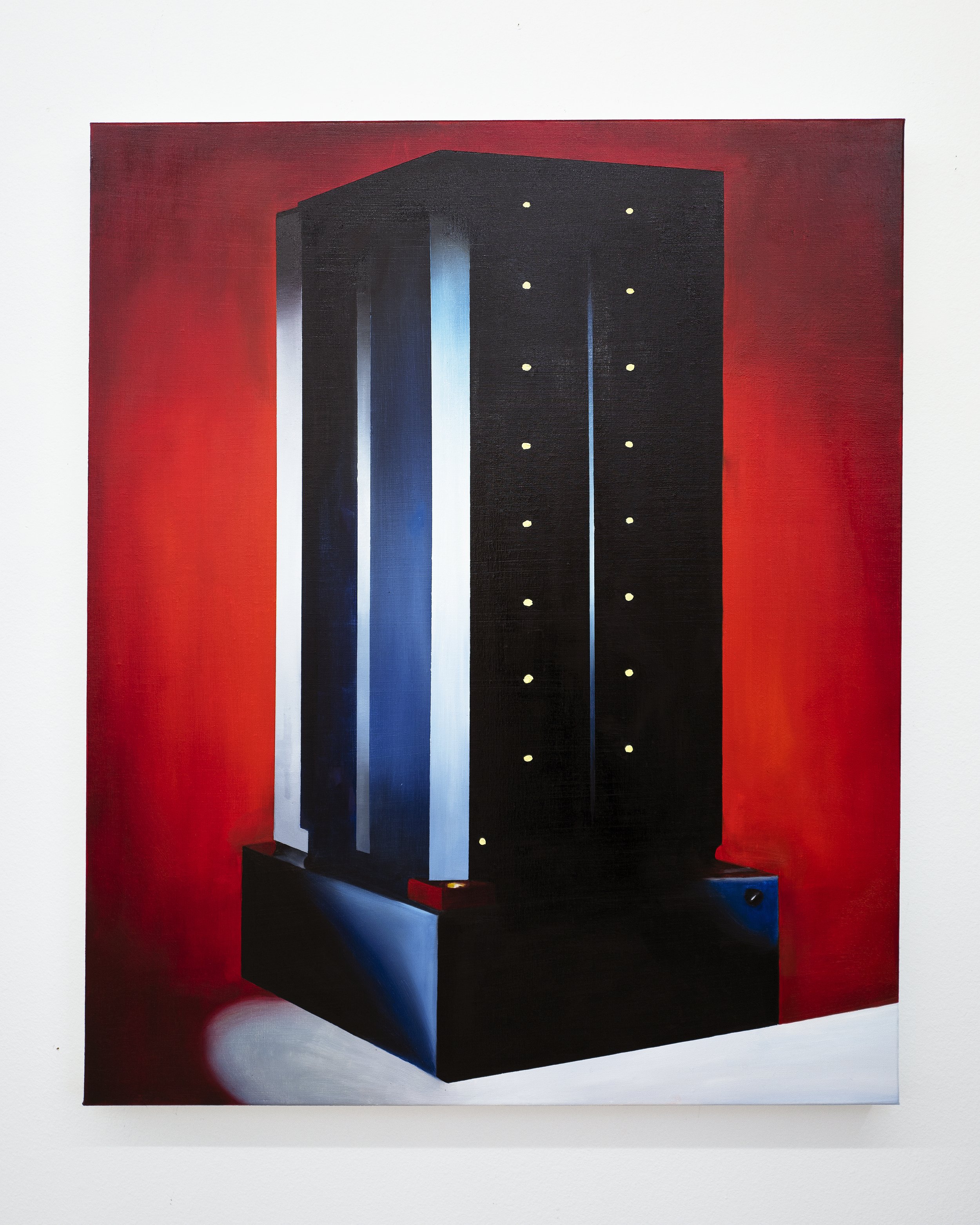   Checkmate , 2022  Painting - Oil on linen 91 x 76 cm (36 x 30 in) 