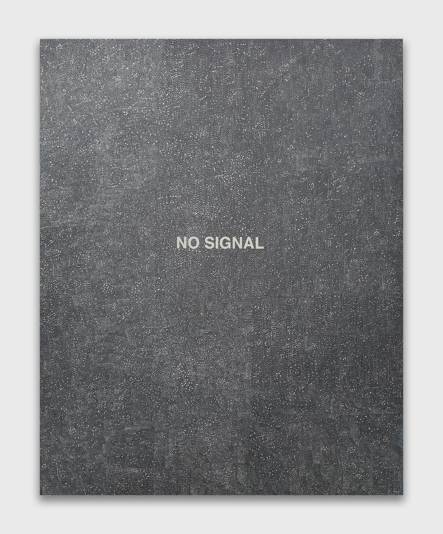   NO SIGNAL , 2019  Oil, acrylic medium on canvas 152 x 122 cm (60 x 48 in)  