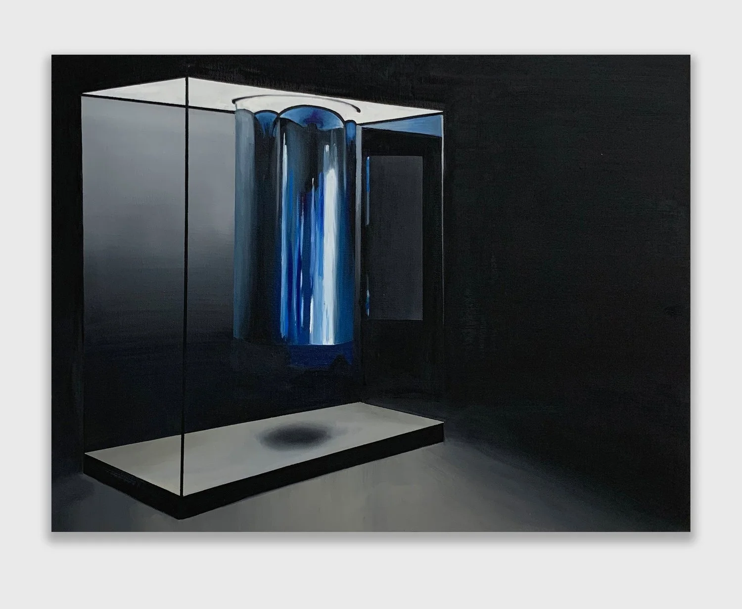    Quantum Computer,  2020 Oil on linen 46 x 61 cm (18 x 24 in)    