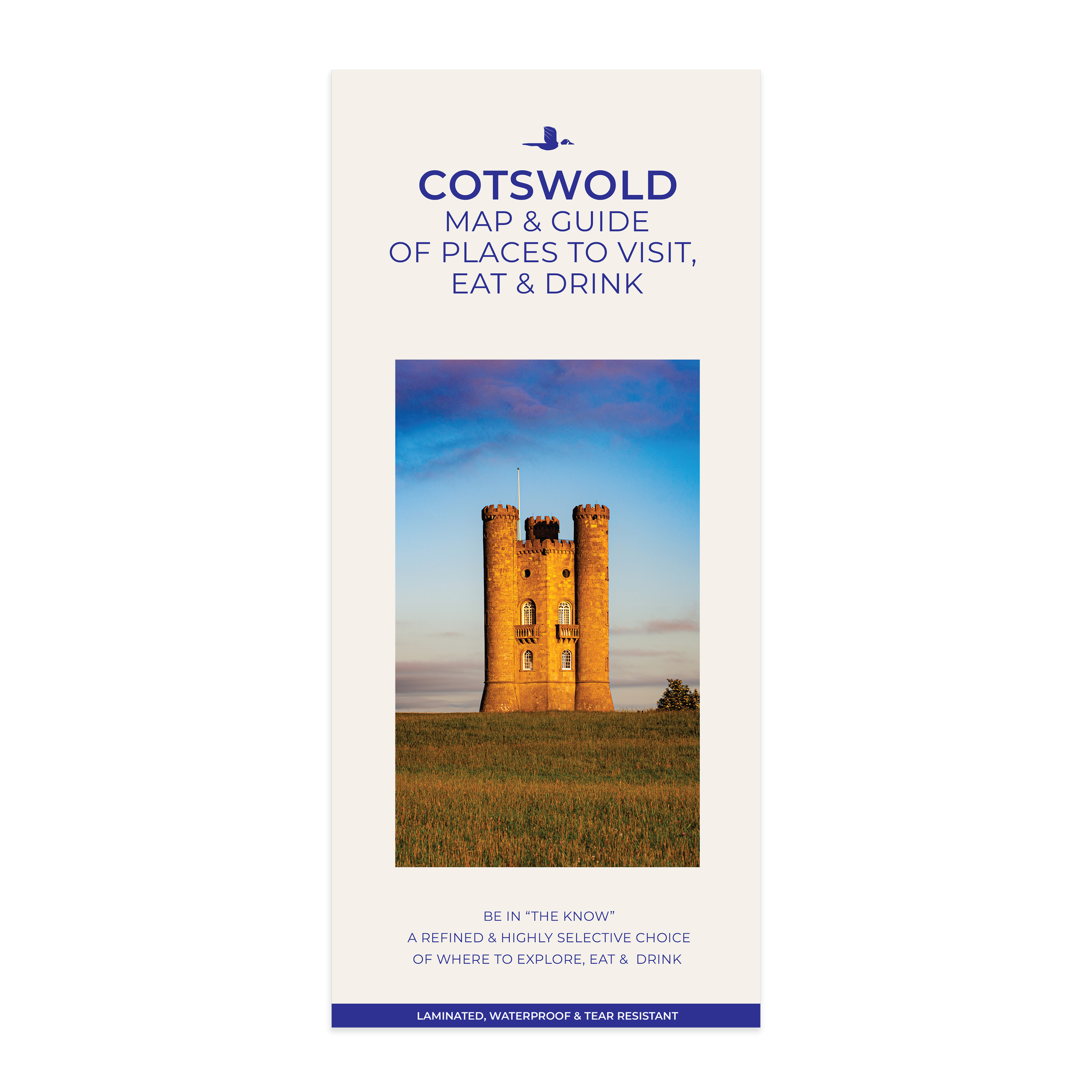 cotswolds map guide of places to visit, eat, drink walk