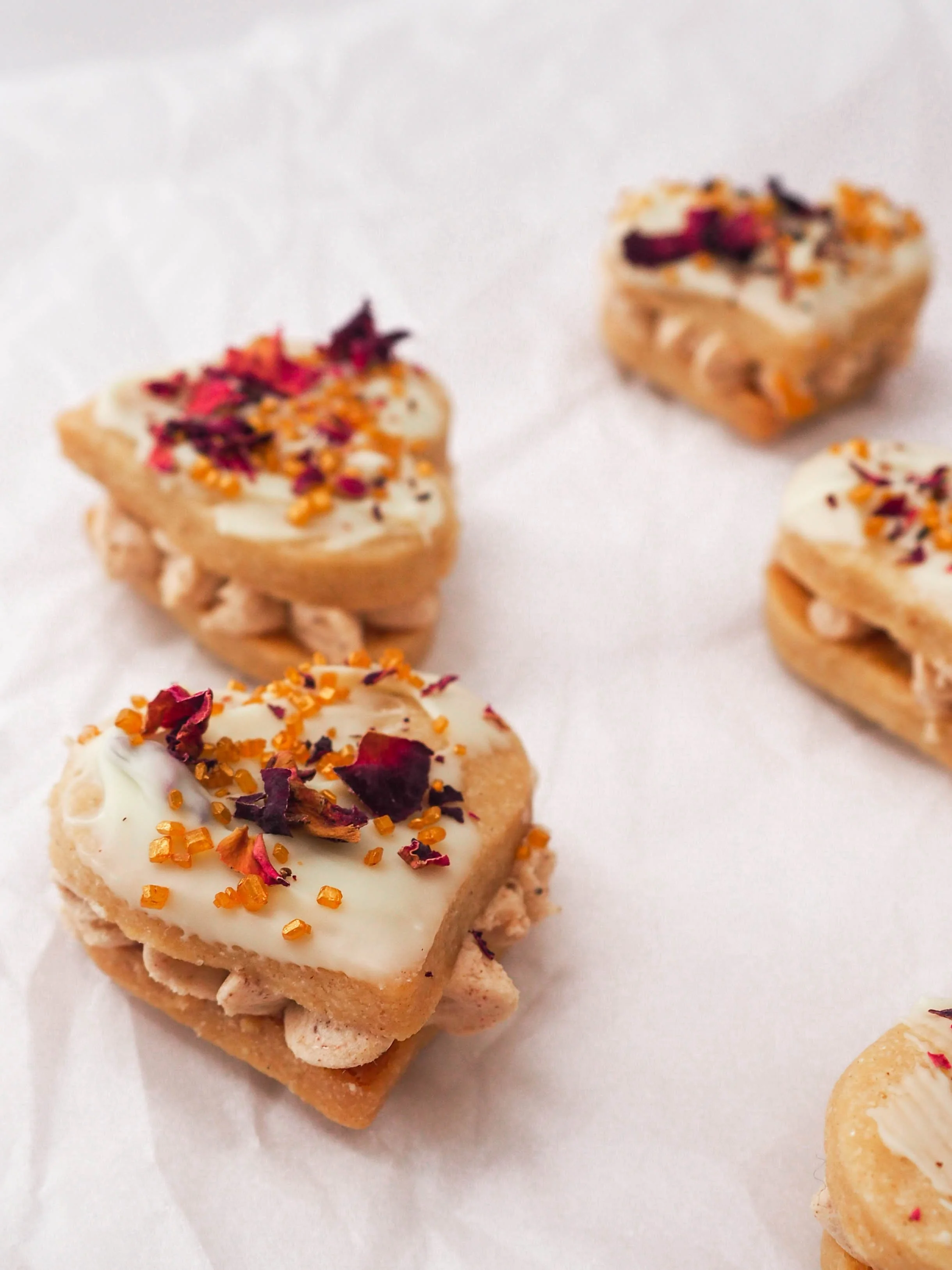 Earl Grey Sandwich Cookies