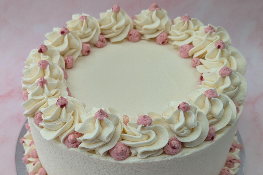 Raspberry cream cake — Oh Happy Bake.png