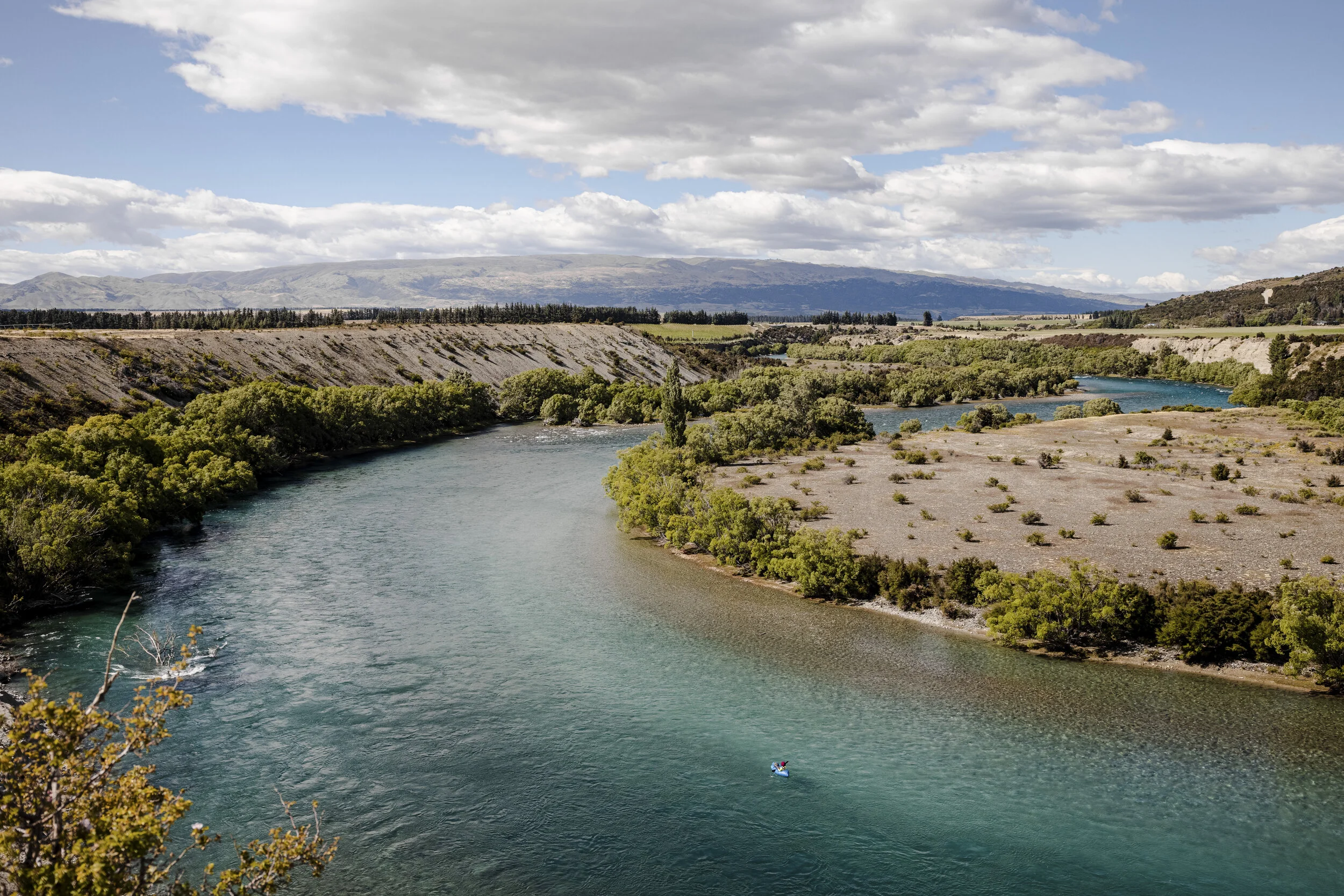 Pack Rafting the Clutha River 