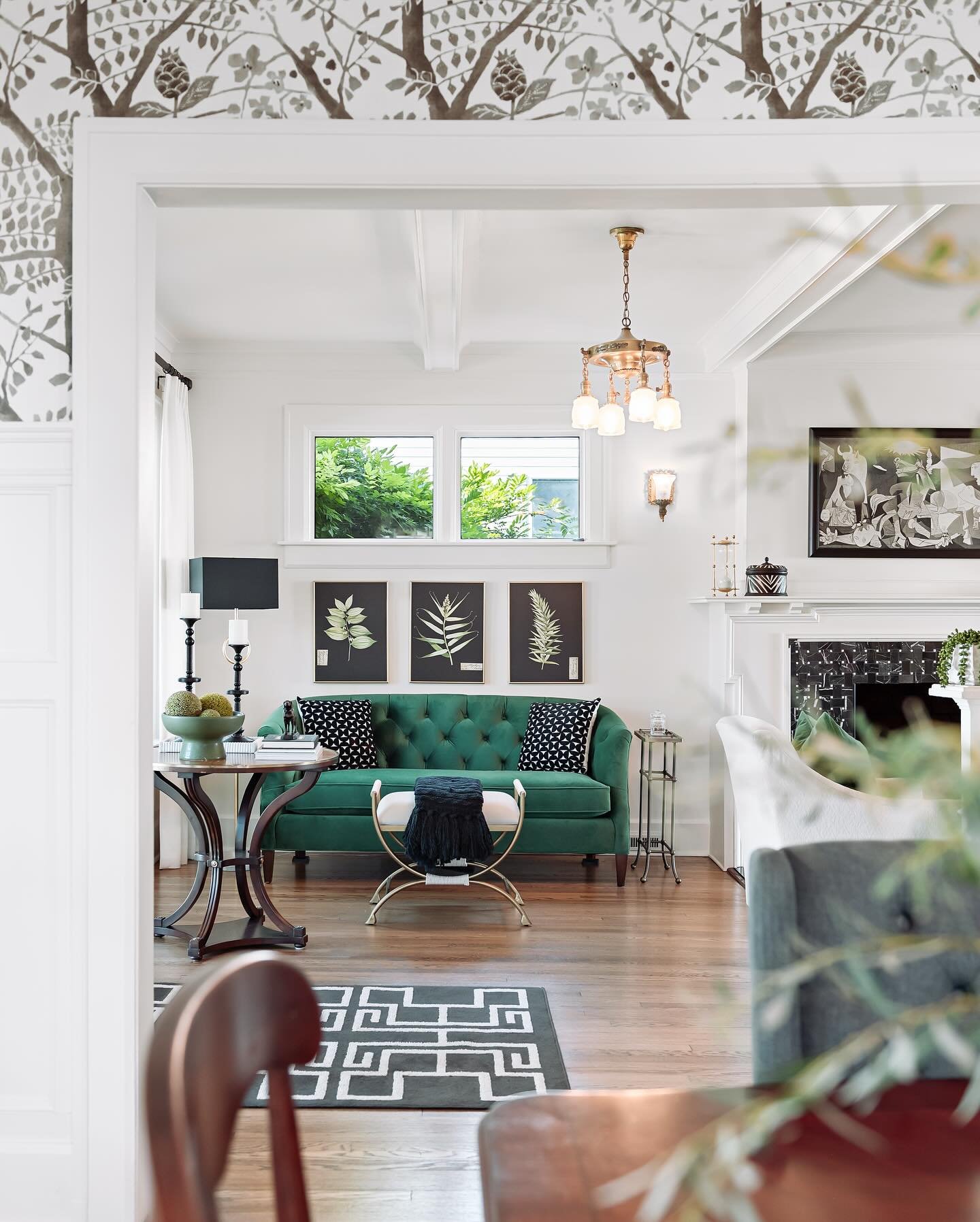 When I first stepped into this 100-year-old home, the creak of the original floorboards and the way the sunlight spilled across the walls made it clear: this house had stories to tell. The front sitting room, once quiet and a little forgotten, is now