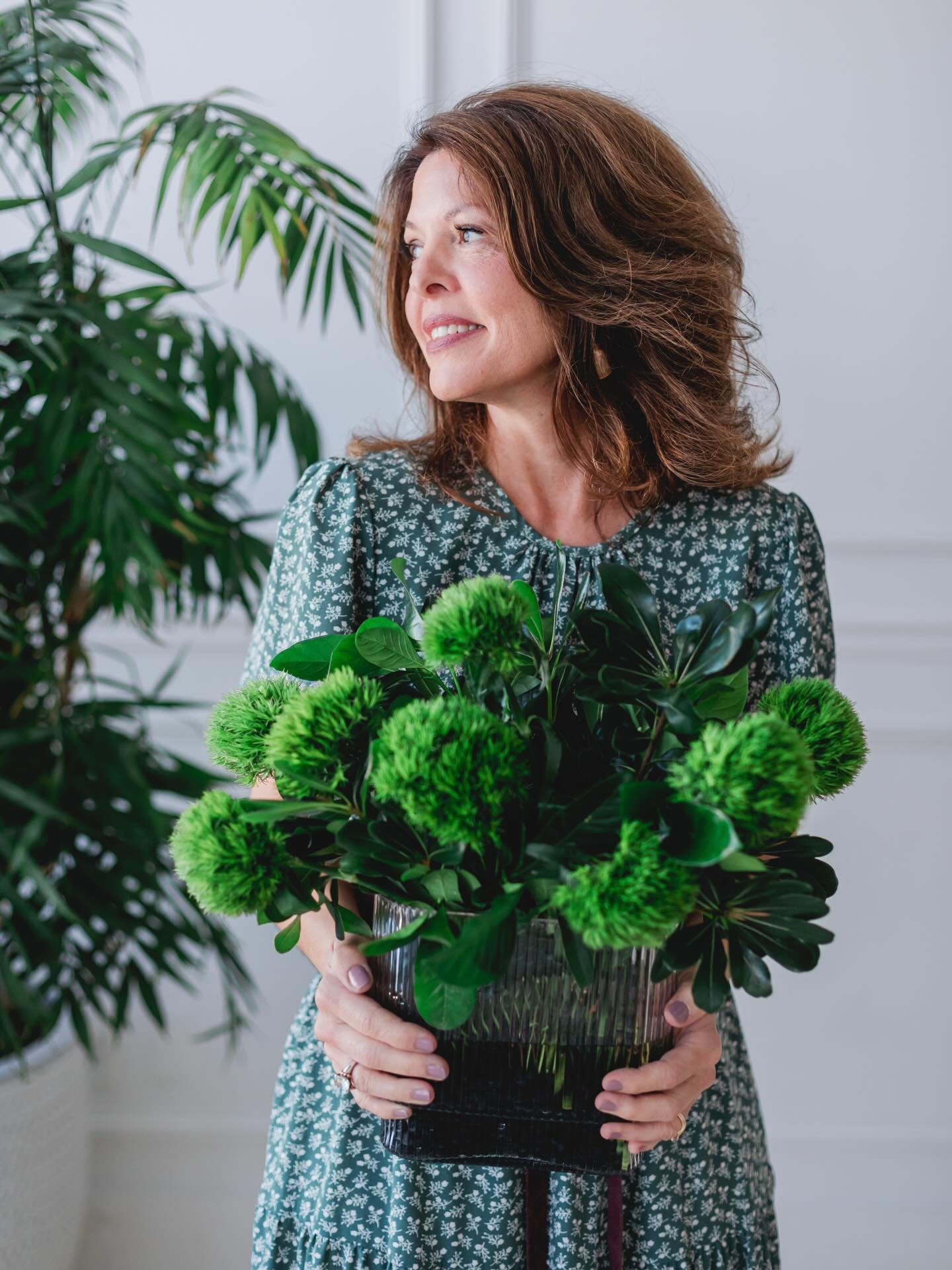 Spring is such a beautiful reminder that God is always making things new.  This year, I am holding onto that a little tighter.

We love bringing that sense of renewal into the home through simple details like fresh florals. These soft green blooms, G