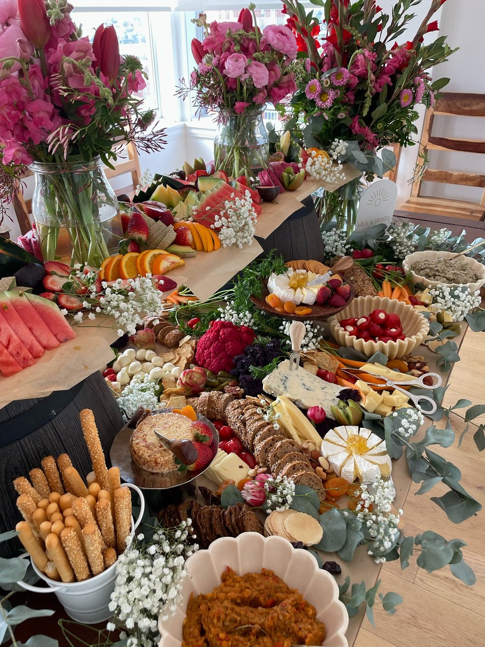 Wedding grazing catering
