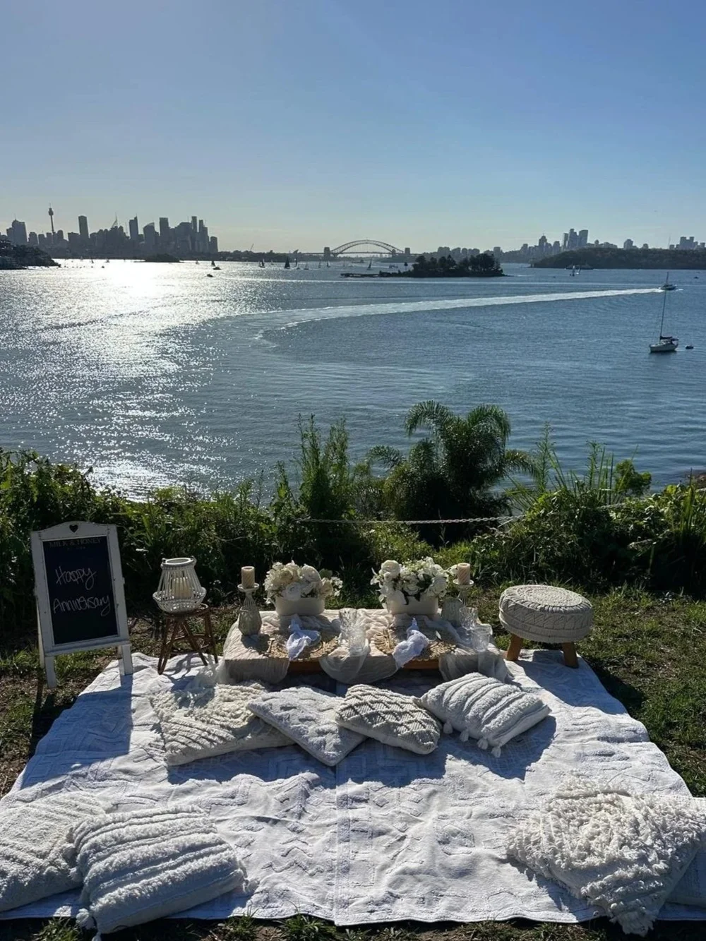 Luxe picnic for two