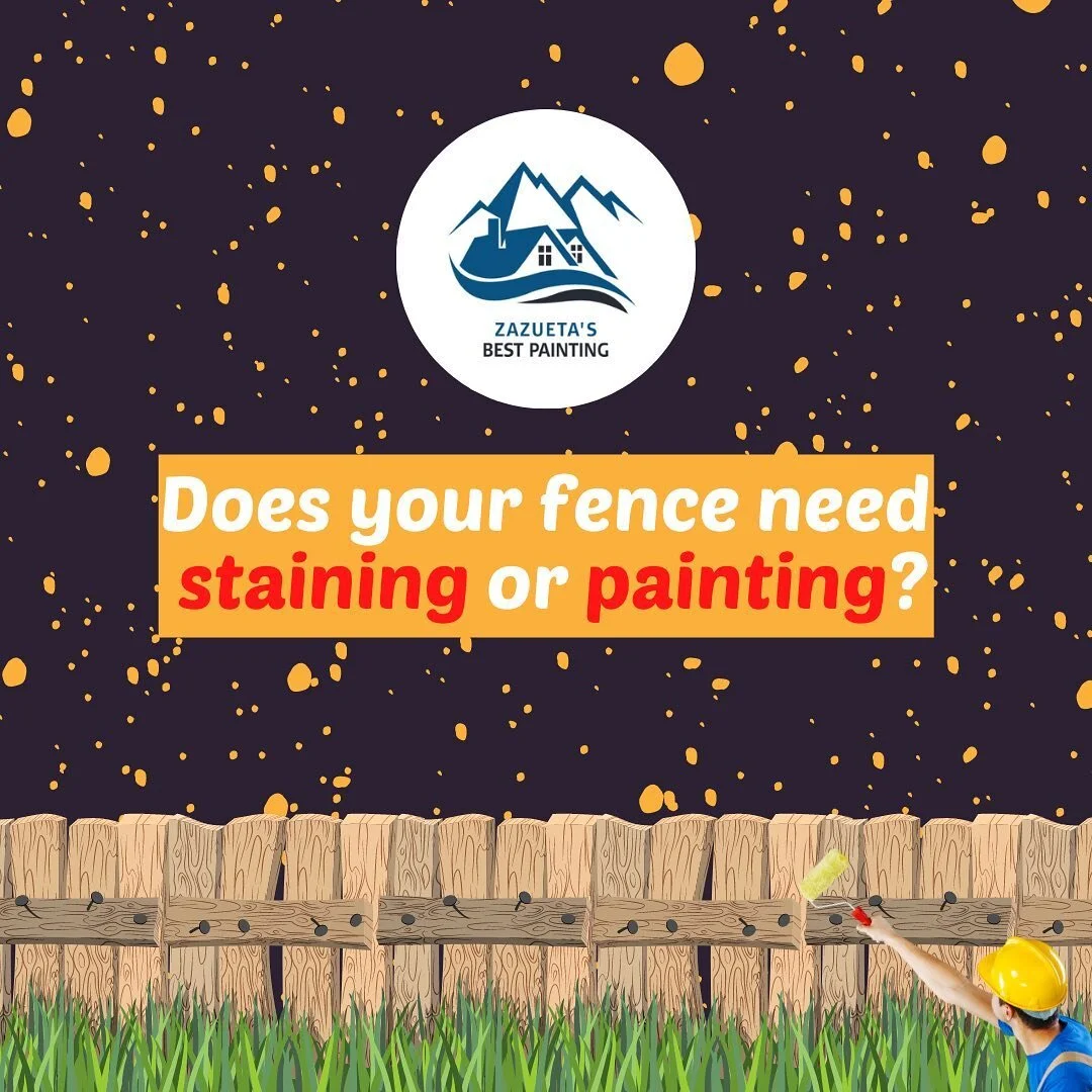 Is your fence looking a little worn down? 

🥺🥺

Maybe it&rsquo;s time to either paint or stain, let us know so we can provide you a free consultation! 

📲 (303) 868-7454
📧 info@zazuetasbestpainting.com 

#denverpaint #denverpainting #denvercontra