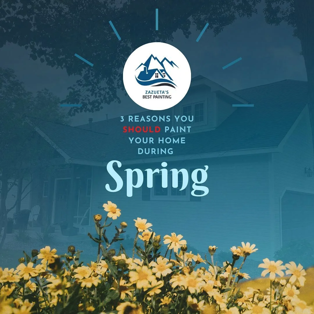 We we wrote a blog about why Spring is the best time for you to paint your home&rsquo;s exterior. 

💐🏠🎨

Blog Link In Our Bio! 

Contact For A Free Project Estimate Today! 

📧 info@zazuetasbestpainting.com

📲 (303) 868-7454

#colorado #denver #c