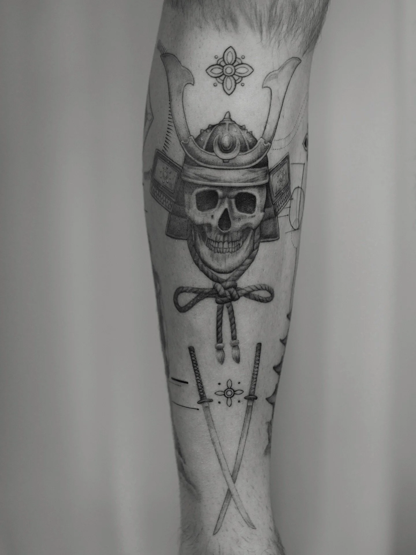 PT 1 Aidan’s Leg Sleeve
Easily one of my favorite projects from this summer.
When we started this project, I had the opportunity to learn about Aidan’s story. We wanted to capture the stories tying his cultural roots and experiences aro