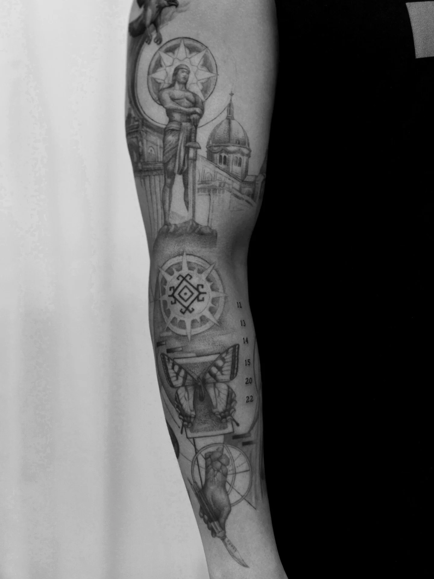 For the Culture ( work in progress )
One of my favorite projects that takes modern tattoo styles and ties it with specific Asian cultures. There’s a huge boom in renaissance art and it makes it extra special when I can use that style to creat