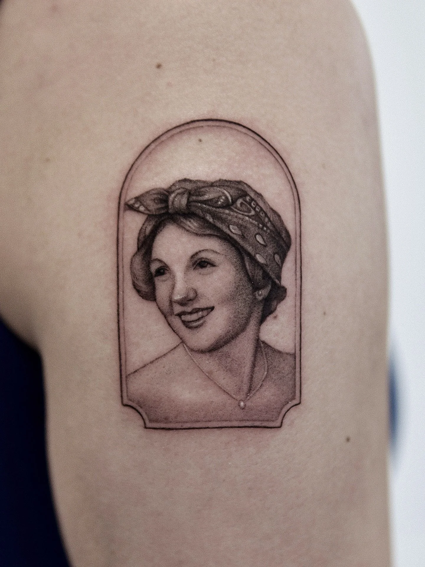 Where you go, I go.

Had the amazing opportunity to tattoo a good friend&rsquo;s mother. Although a small portrait, a huge meaning. 

#microportrait #seattletattoos #portraittattoo 

Thank you to Cass for allowing me to be the artist for this project