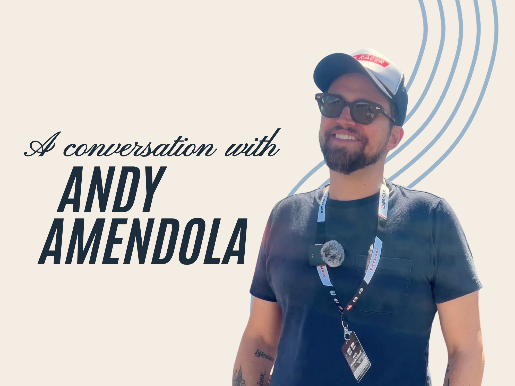 Conversations with Red Racer Books founder and author Andy Amendola on fatherhood, purpose, creativity, legacy, and building meaningful connections through storytelling. Filmed during the 2025 INDYCAR race weekend in Nashville. Part of the What Drive