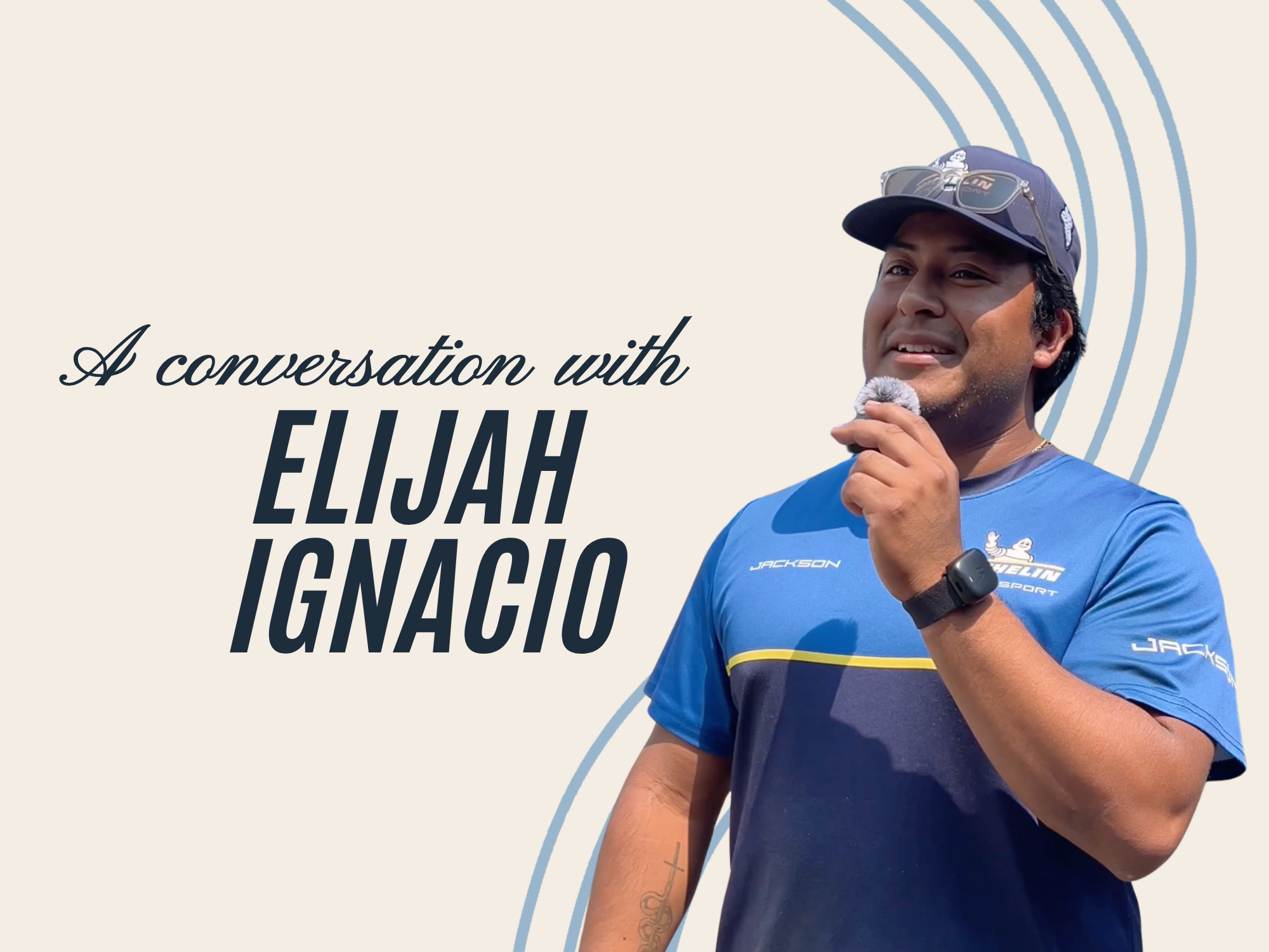 Conversations with experiential marketer Elijah Ignacio on hard work, burnout prevention, balancing ambition with well-being, and the importance of family support. Filmed during the 2025 IMSA weekend at Road America while working with Michelin. Part 