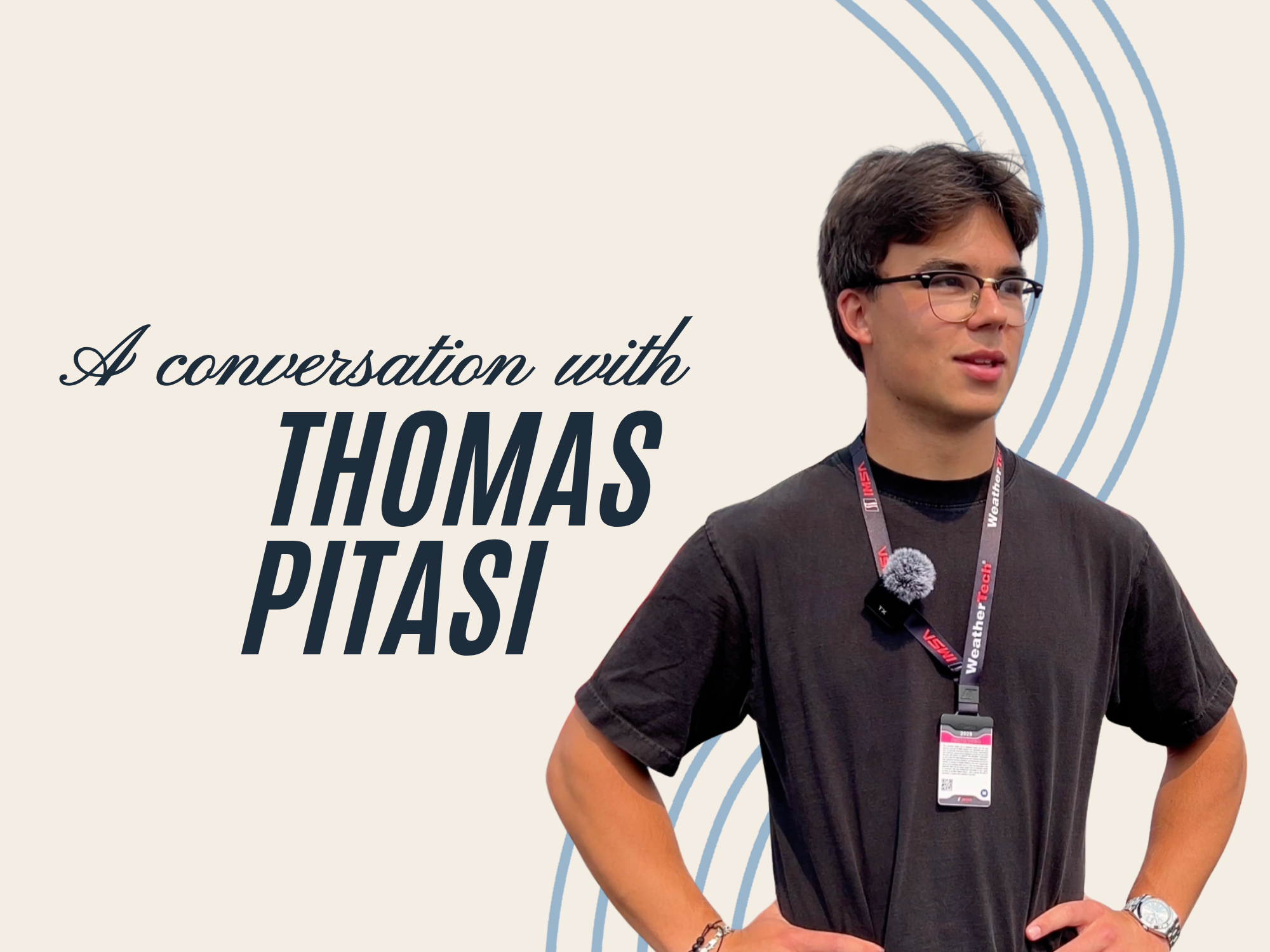 Conversations with motorsport photographer Thomas Pitasi on persistence, passion, gratitude, and building a creative career in racing through hard work and discipline. Filmed during the 2025 IMSA weekend at Road America. Part of the What Drives You i