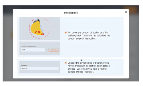 Use the built-in instructions if needed in TX73 software