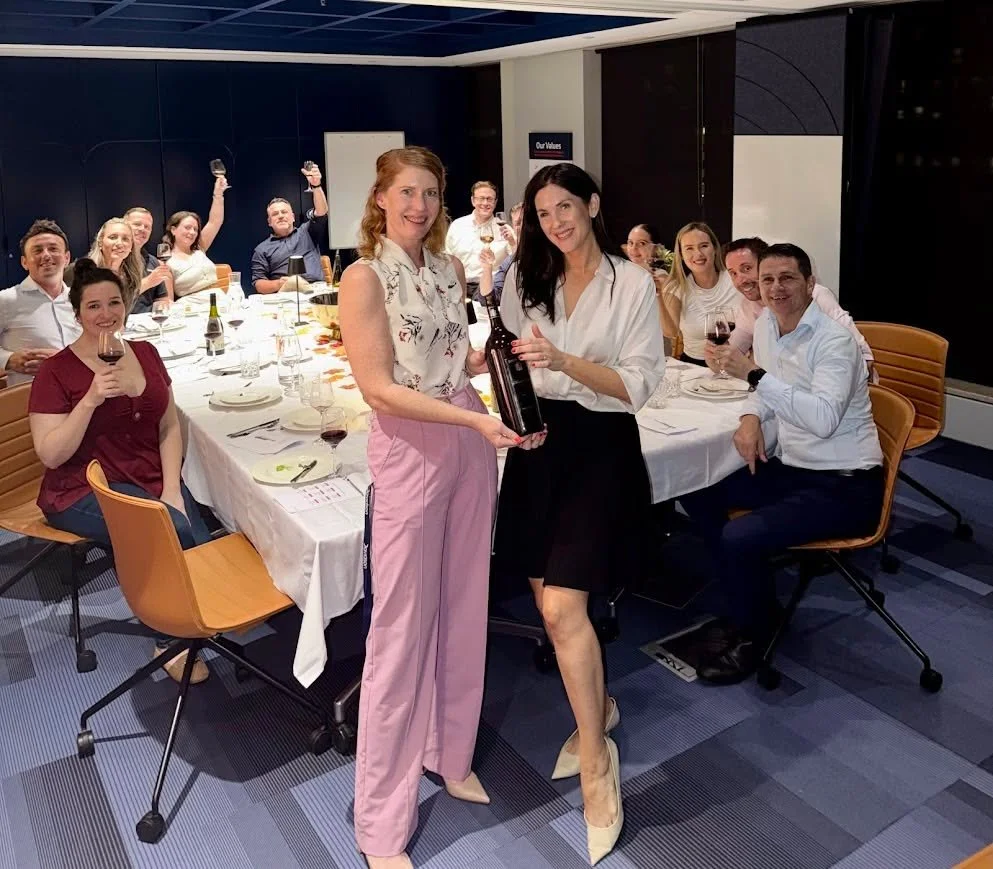 Gough and Gray had a blast hosting an Autumn Pours tasting for Emma &amp; the team at Davidson Recruitment - and let's just say we bravely ventured into the world of  medium to fuller-bodied wines all in the name of professional development of course