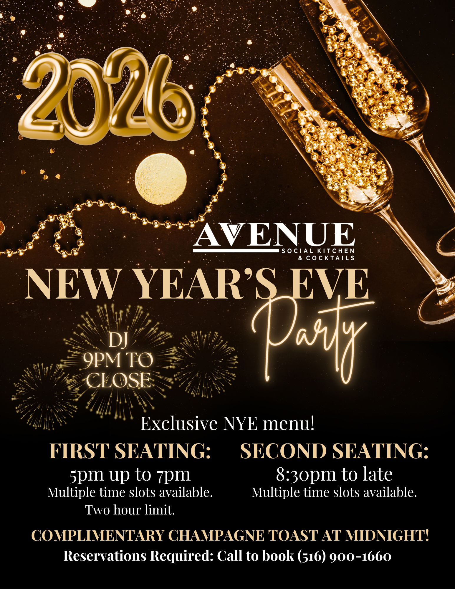 Black and Gold Simple New Year’s Eve party Flyer.PNG