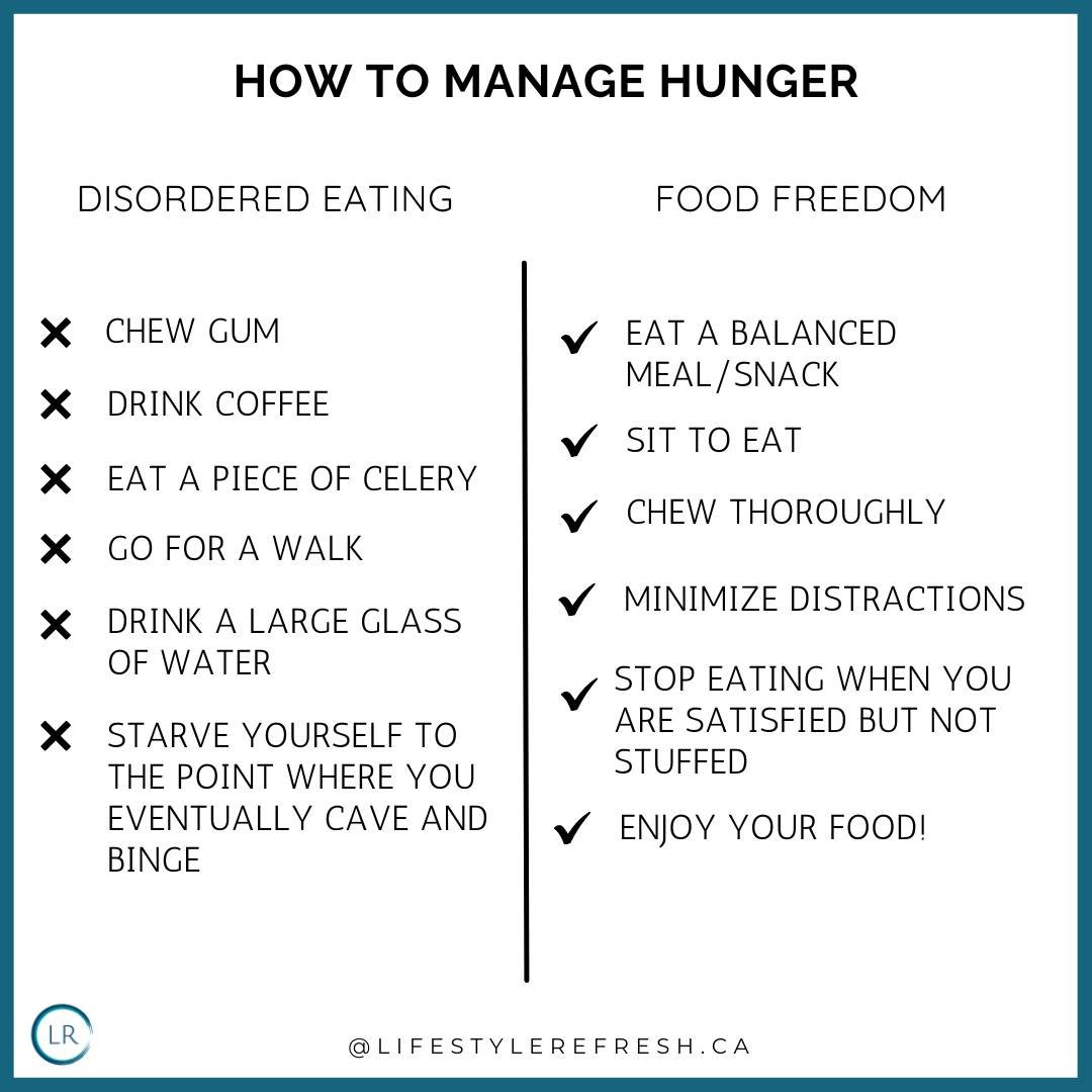Diet culture often pushes us to suppress hunger cues and depend on external signals to guide our eating habits. Unfortunately, this often results in a harmful cycle of restriction and bingeing, leaving us with a fractured relationship with food and l