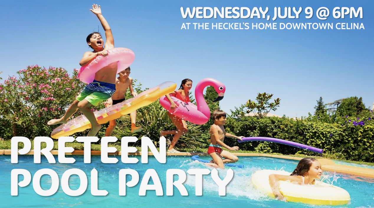 PreTeen Pool Party