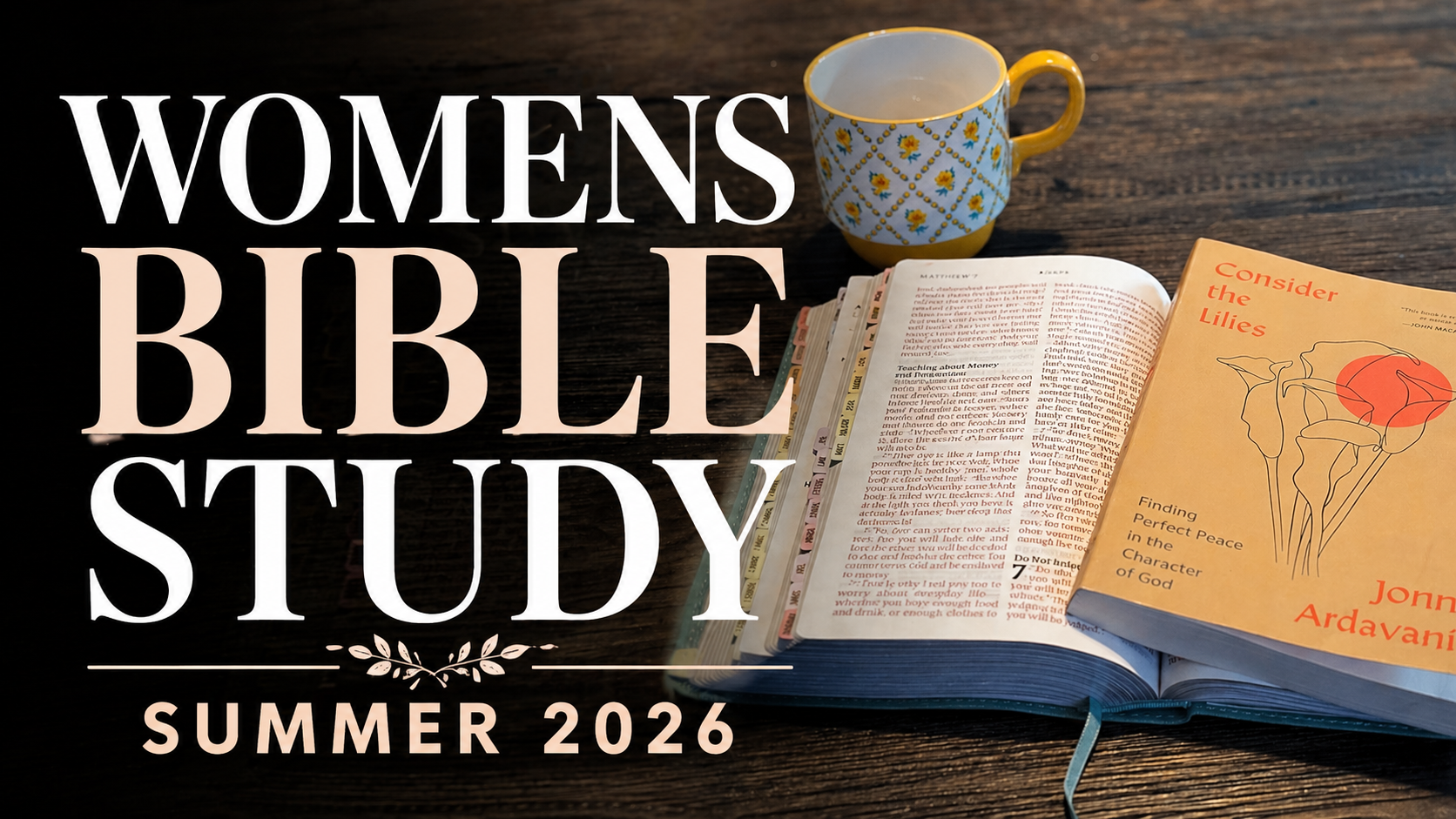 Women's Summer Bible Study Kickoff