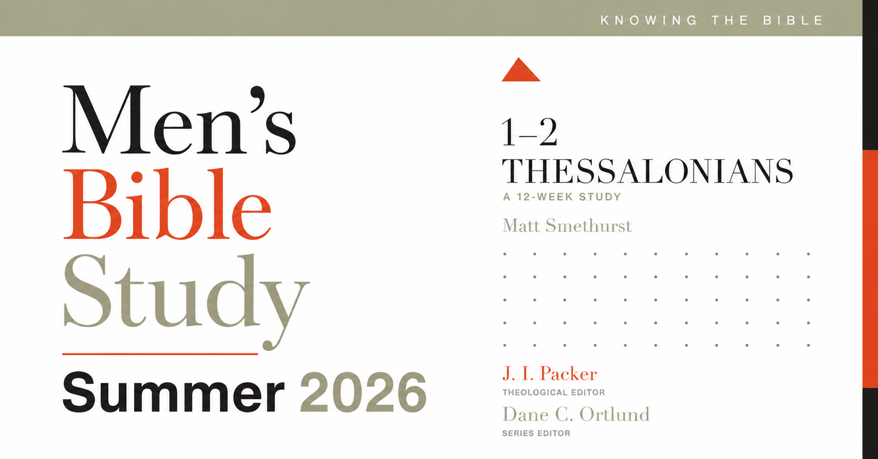 Men's AM Summer Bible Study Kickoff