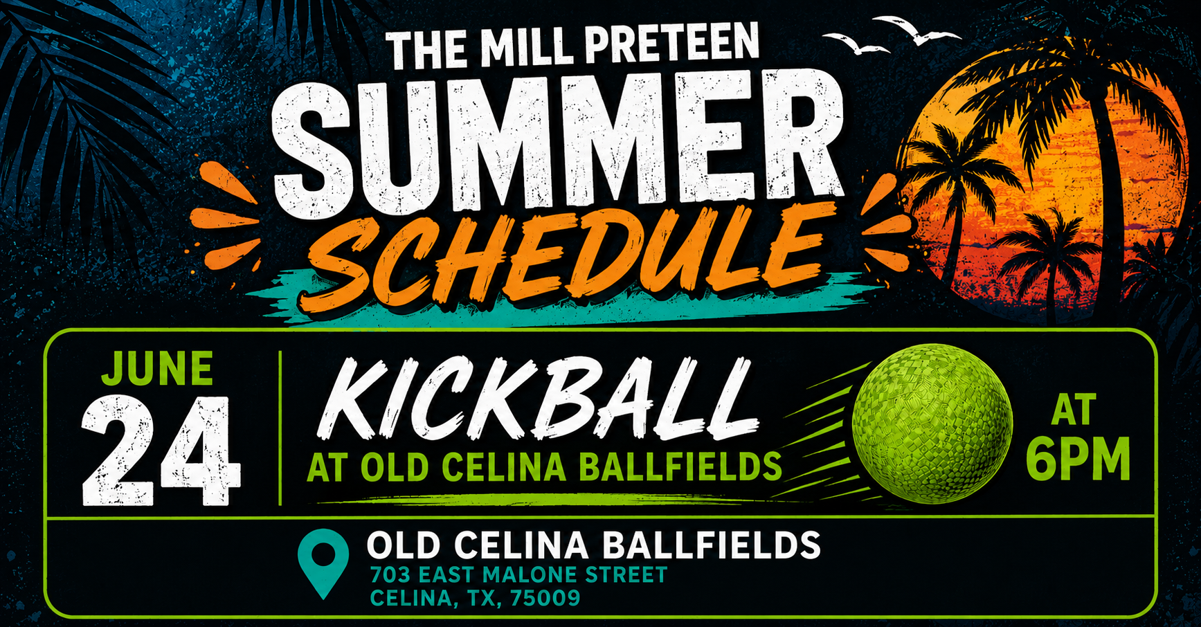 PreTeen Kickball