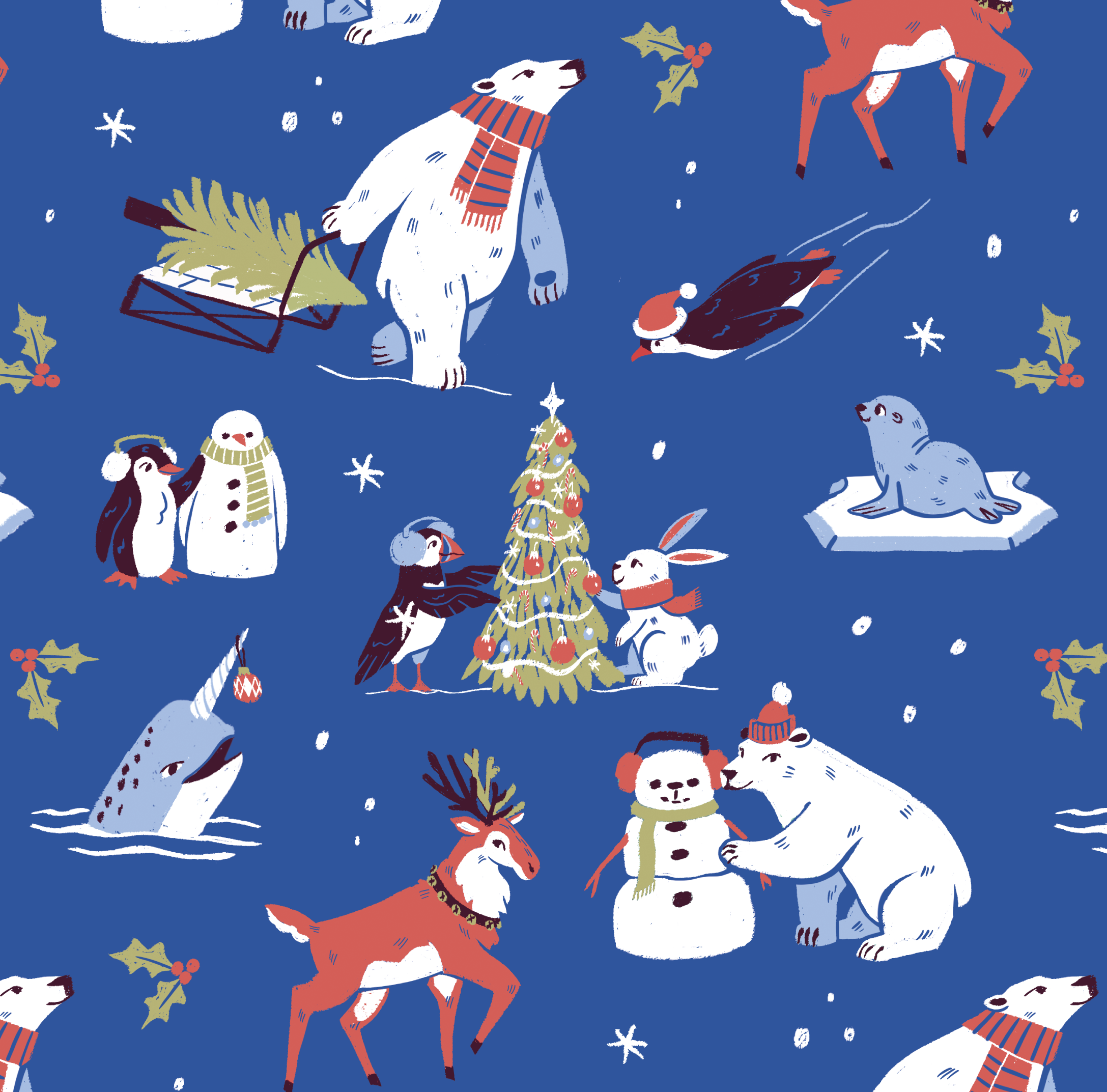 Polar Animals patterns-09.png
