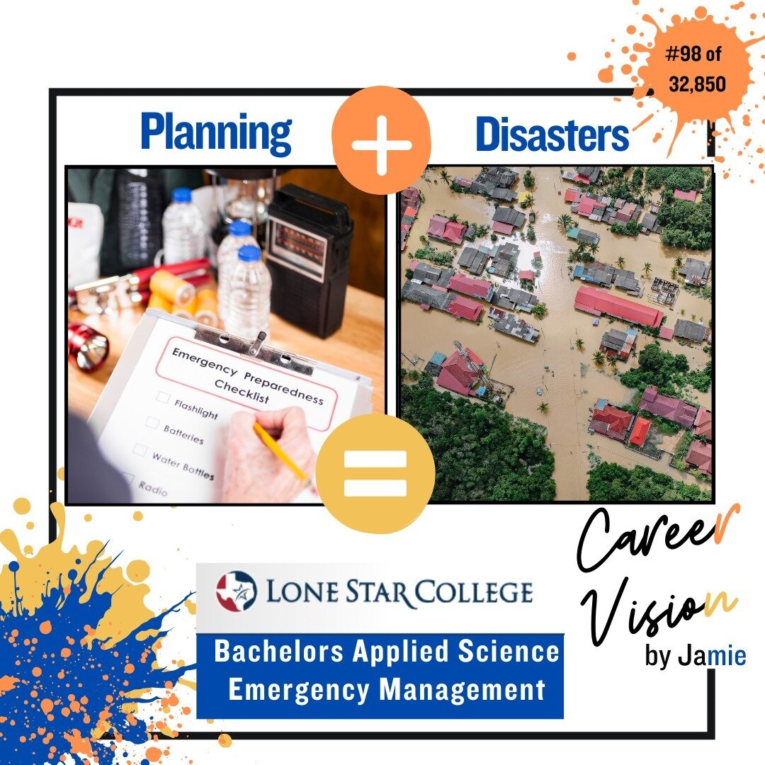 There are people who work their whole lives in jobs preparing for disasters that may or may not happen. So many students decide to major in business randomly but you can apply skills like planning, organizing, and communication to the idea of Emergen